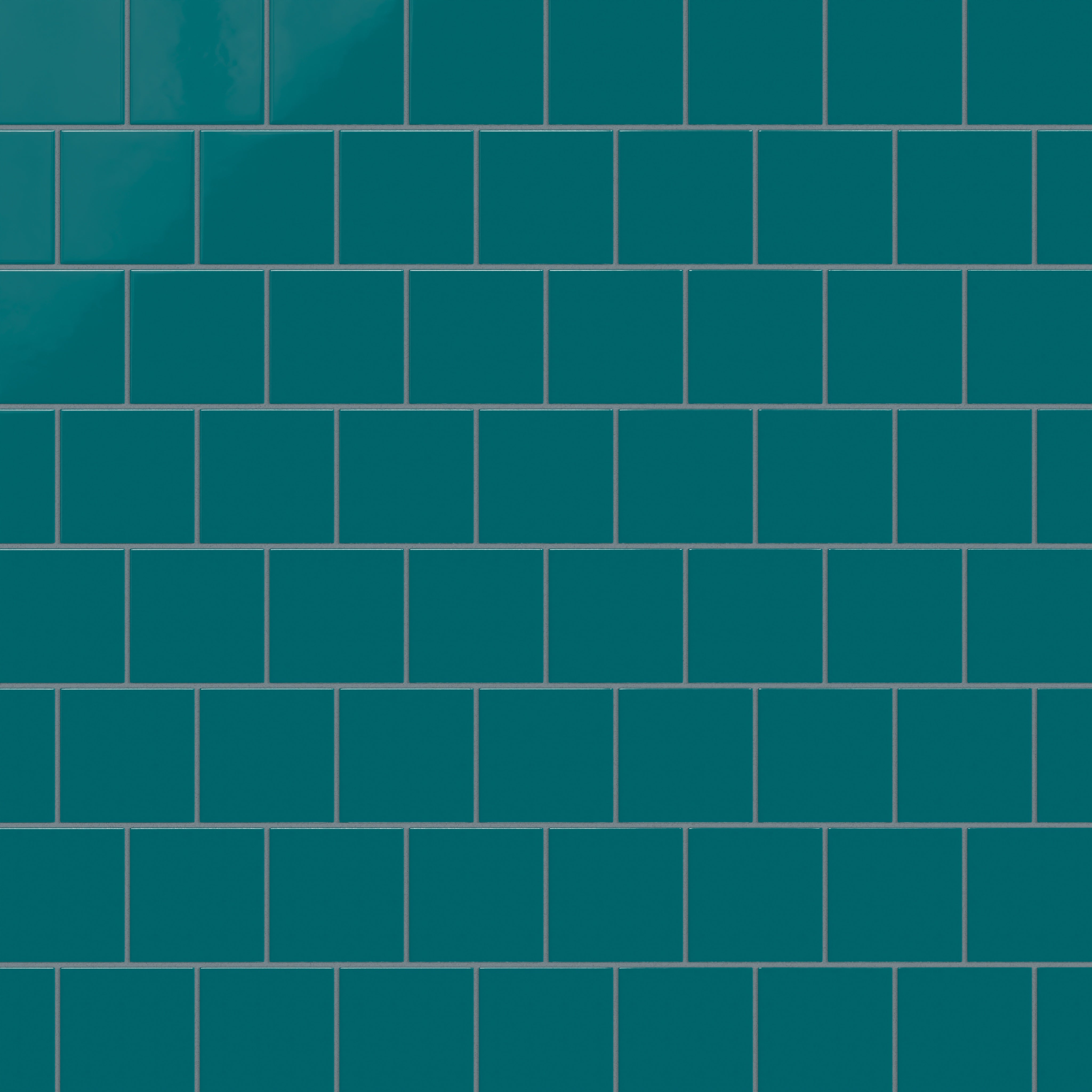 4x4 Natural Press Ceramic Tile in Maya Blue Gloss