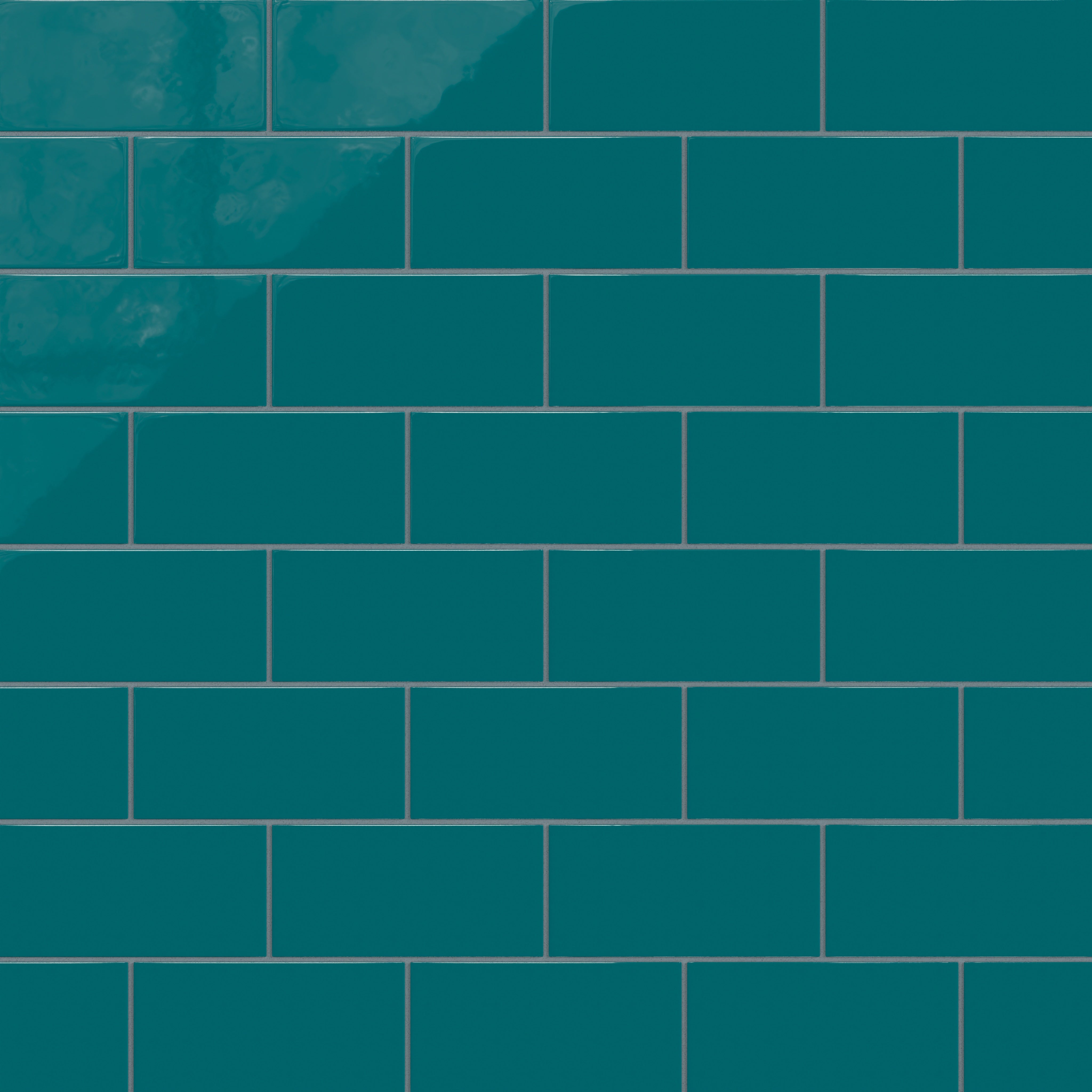 4x8 Natural Press Ceramic Tile in Maya Blue Gloss