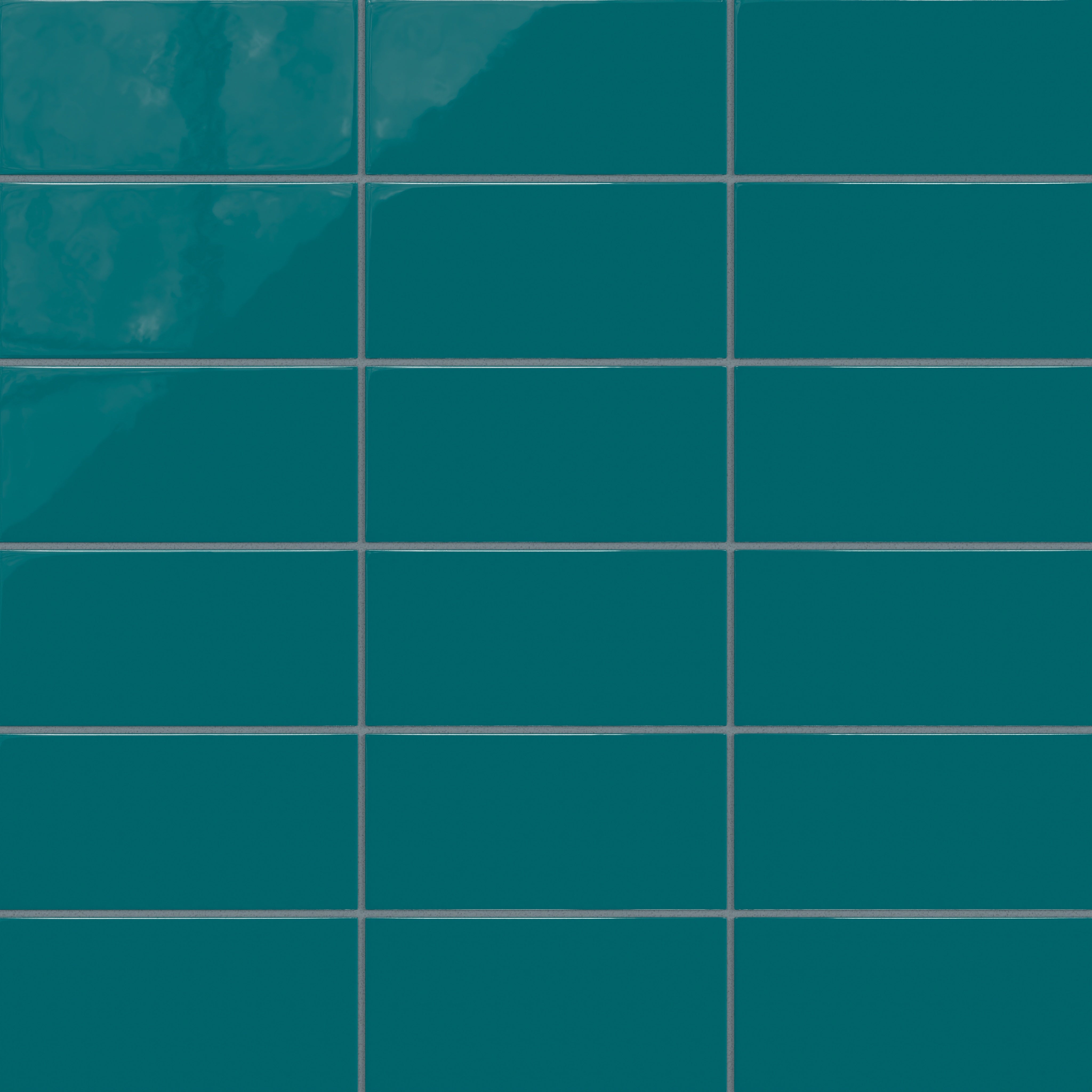 4x8 Natural Press Ceramic Tile in Maya Blue Gloss