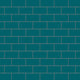 2x4 Half Offset Sheeted Natural Press Ceramic Mosaic Tile in Maya Blue Matte