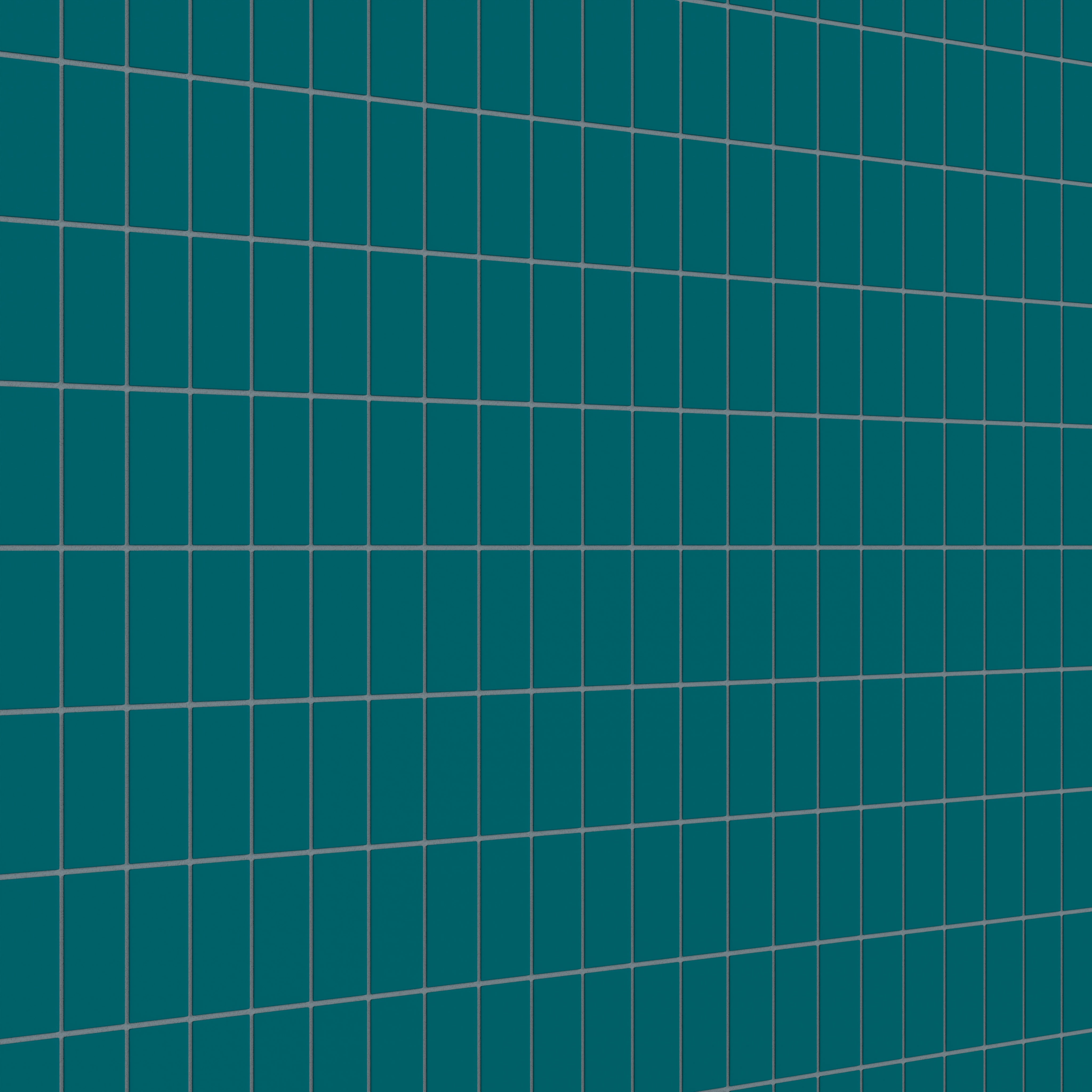 2x4 Straight Set Sheeted Natural Press Ceramic Mosaic Tile in Maya Blue Matte