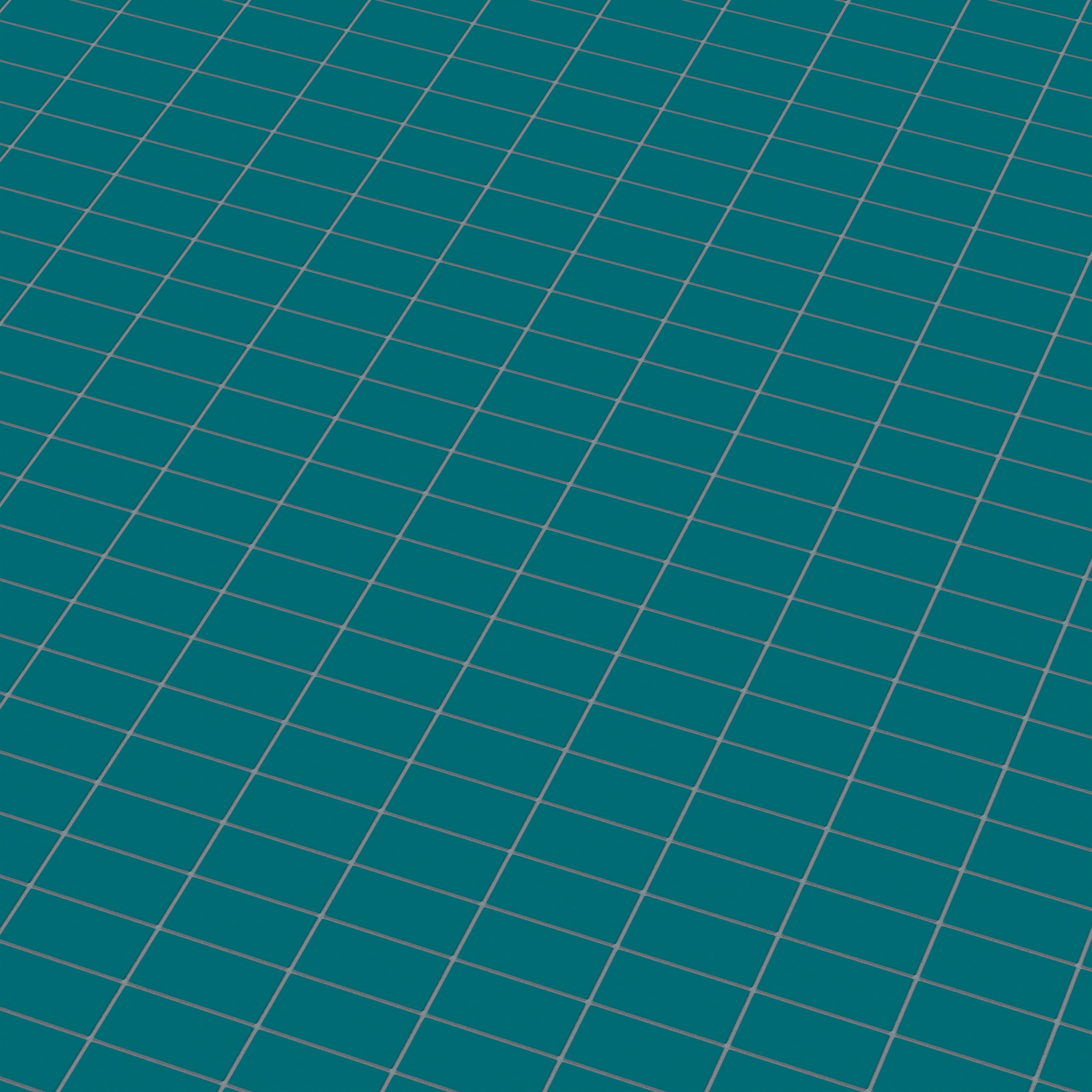 2x4 Straight Set Sheeted Natural Press Ceramic Mosaic Tile in Maya Blue Matte