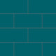 6x12 Natural Press Ceramic Tile in Maya Blue Matte
