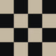 12x12 Natural Press Ceramic Tile in Morel and Bone Black Matte