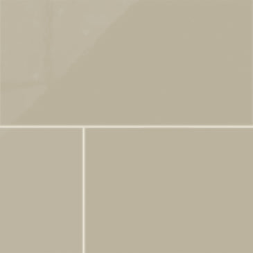 12x24 Natural Press Ceramic Tile in Morel Gloss