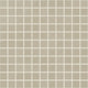 2x2 Straight Set Sheeted Natural Press Ceramic Mosaic Tile in Morel Gloss