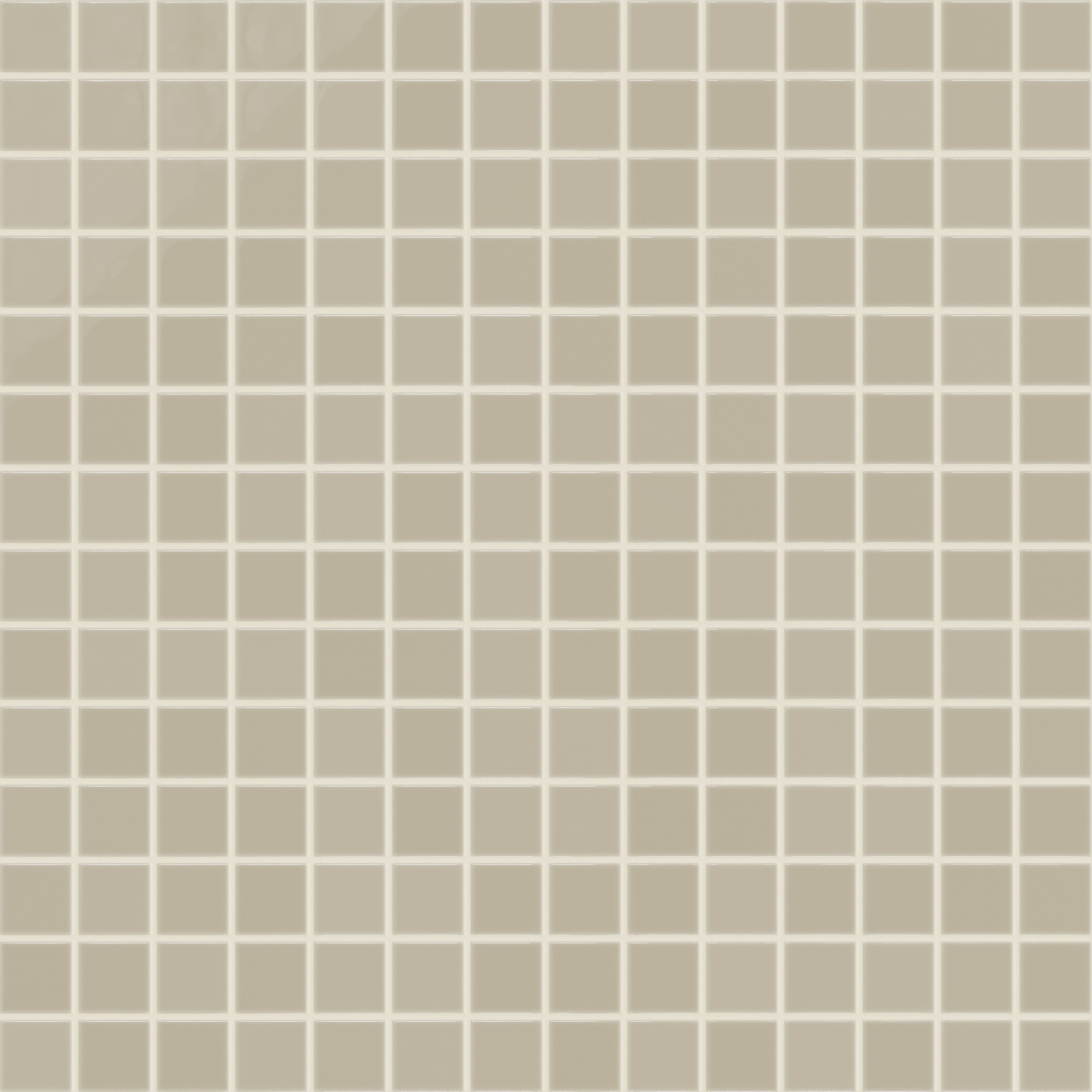 2x2 Straight Set Sheeted Natural Press Ceramic Mosaic Tile in Morel Gloss