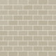 2x4 Half Offset Sheeted Natural Press Ceramic Mosaic Tile in Morel Gloss