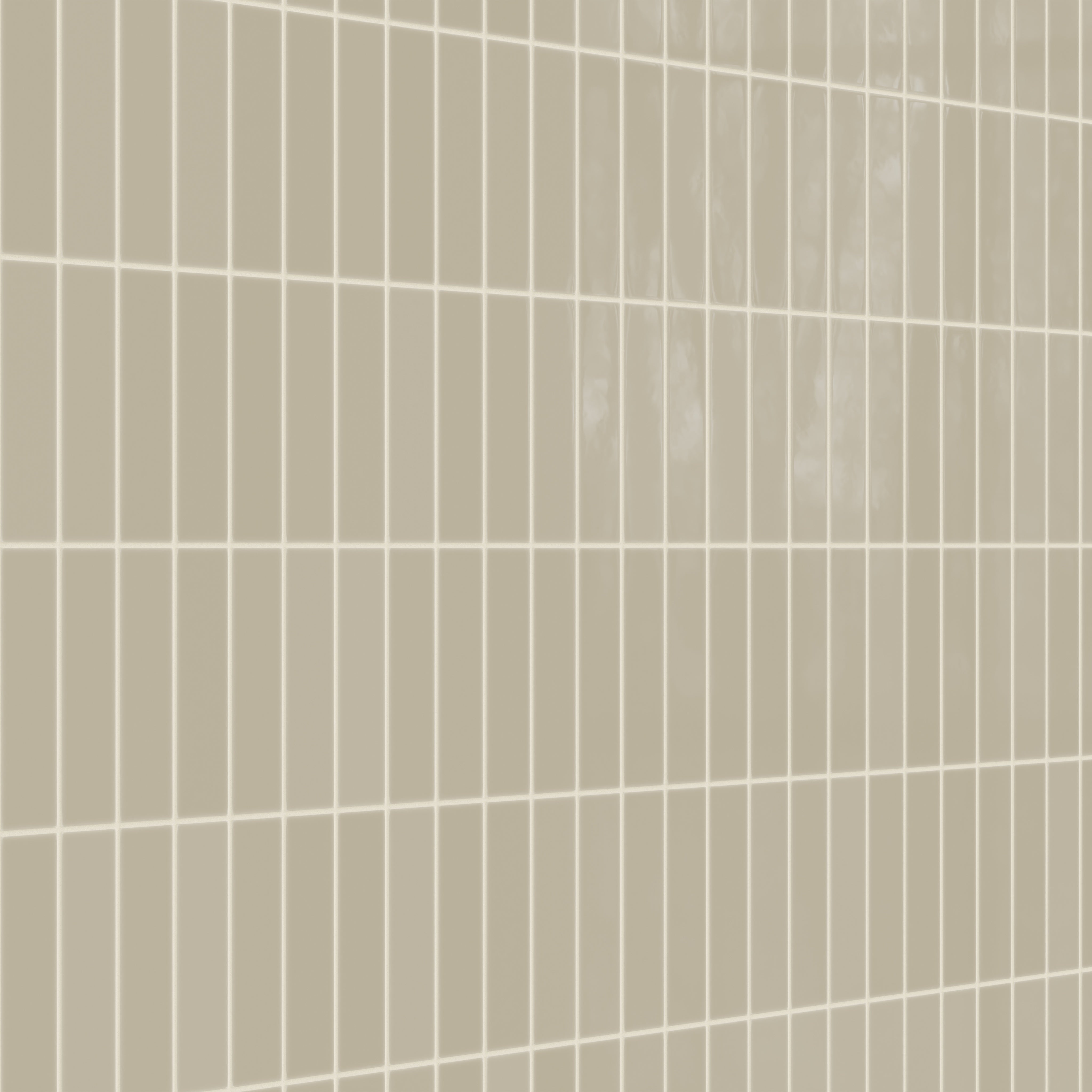 2x8 Natural Press Tile in Morel Gloss