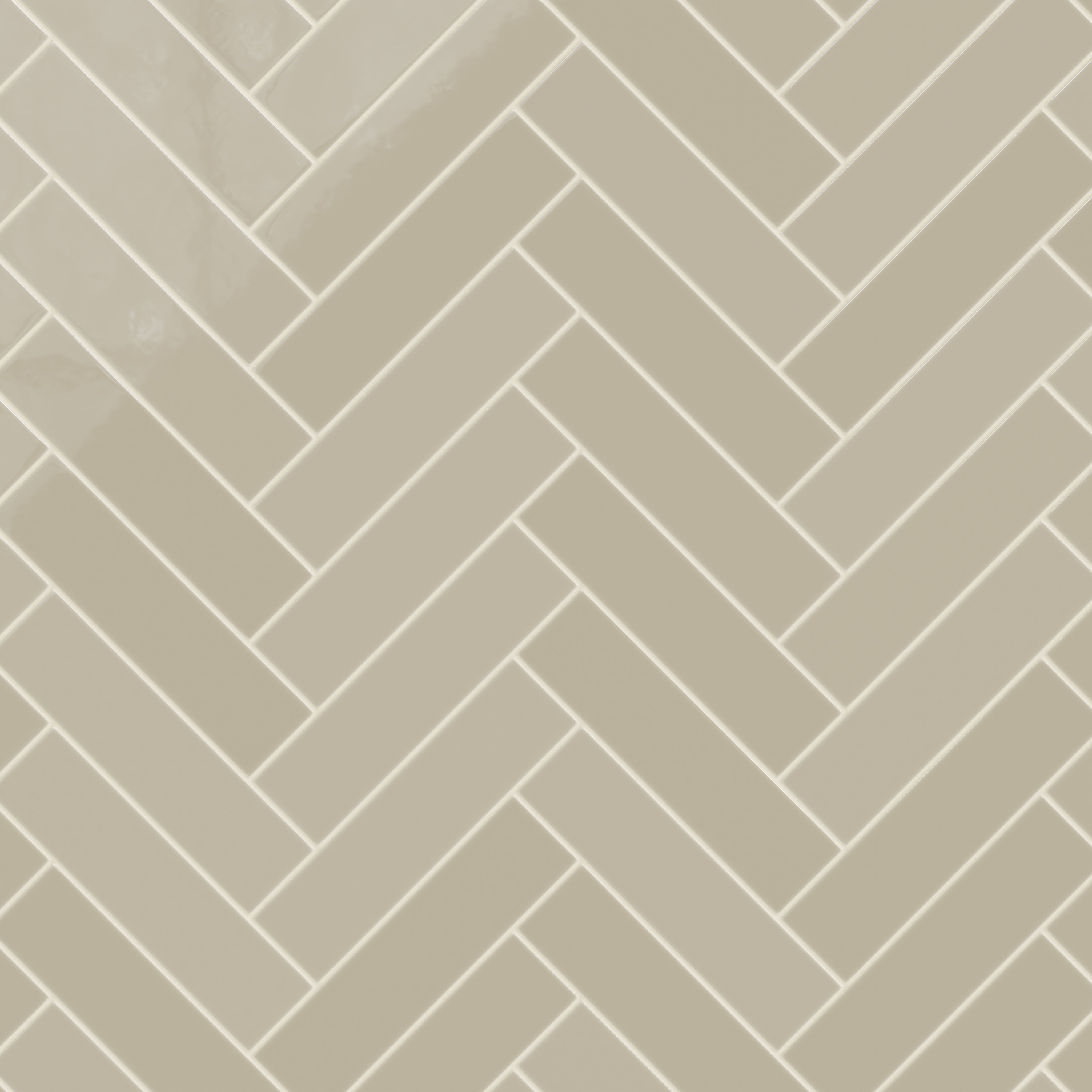 3x12 Natural Press Ceramic Tile in Morel Gloss