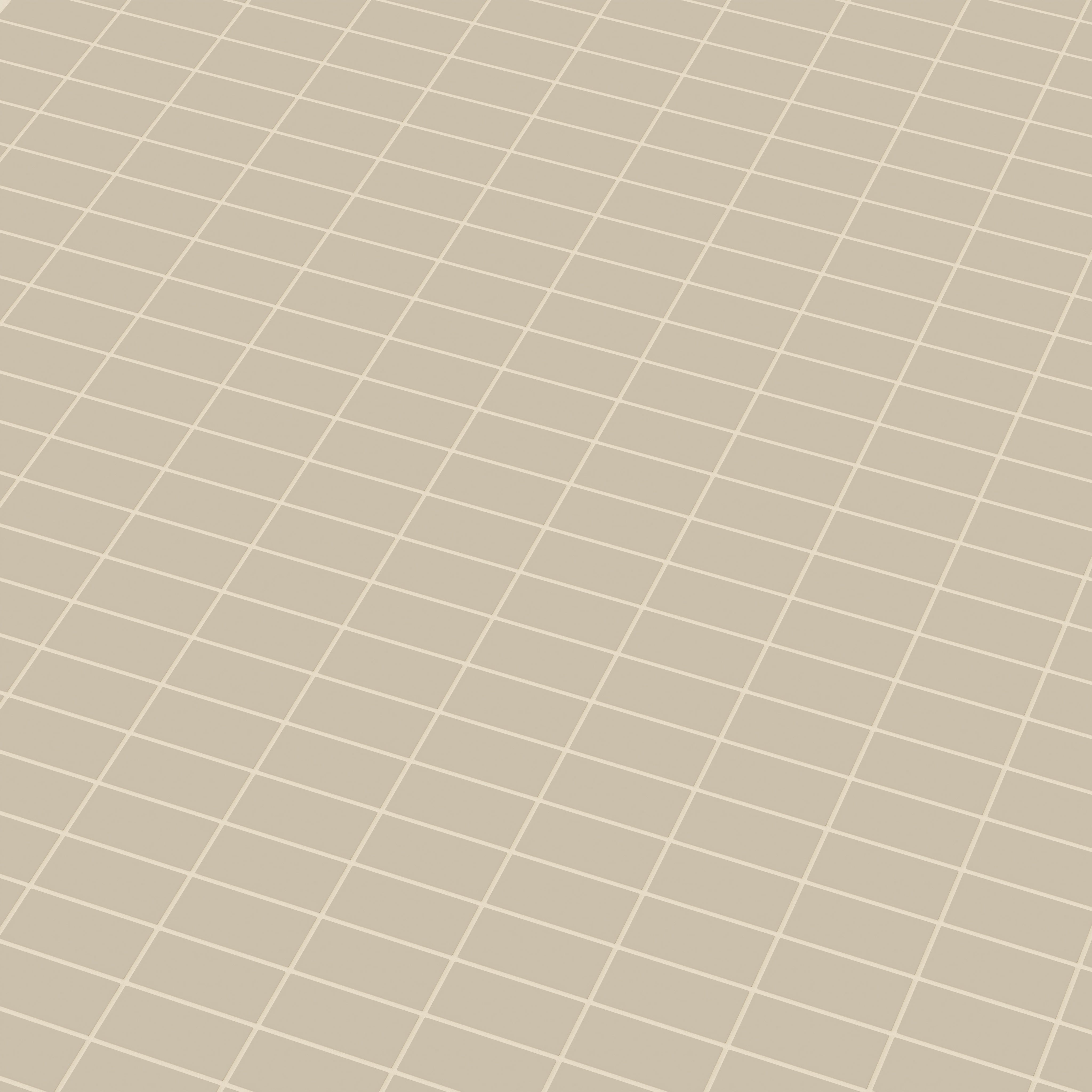 2x4 Straight Set Sheeted Natural Press Ceramic Mosaic Tile in Morel Matte