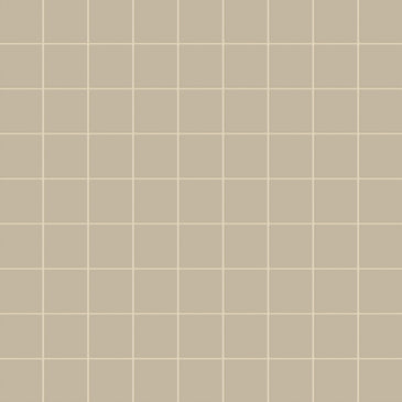 3x3 Straight Set Sheeted Natural Press Ceramic Mosaic Tile in Morel Matte