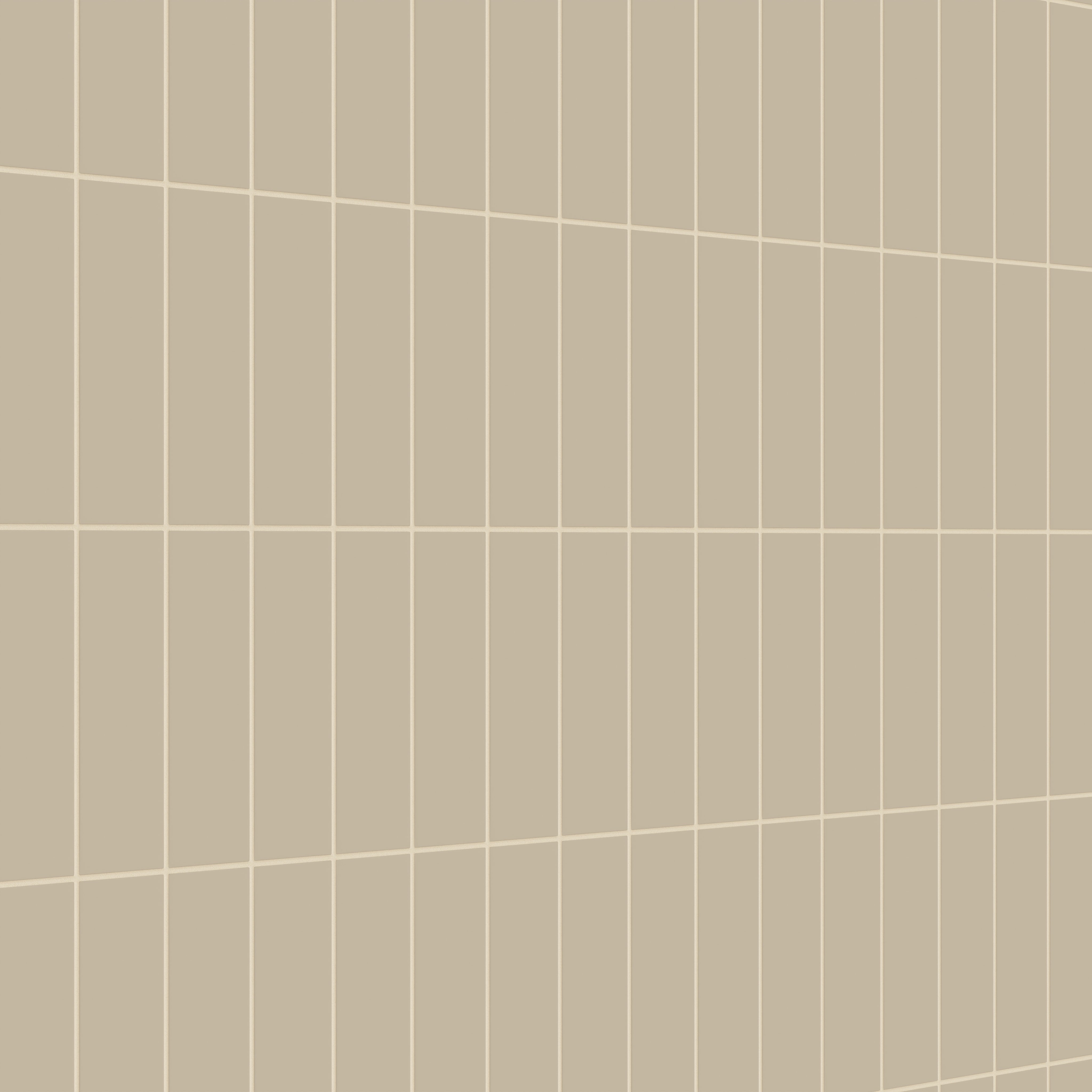3x9 Natural Press Ceramic Tile in Morel Matte