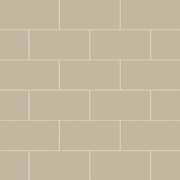 4x8 Natural Press Ceramic Tile in Morel Matte