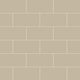 4x8 Natural Press Ceramic Tile in Morel Matte