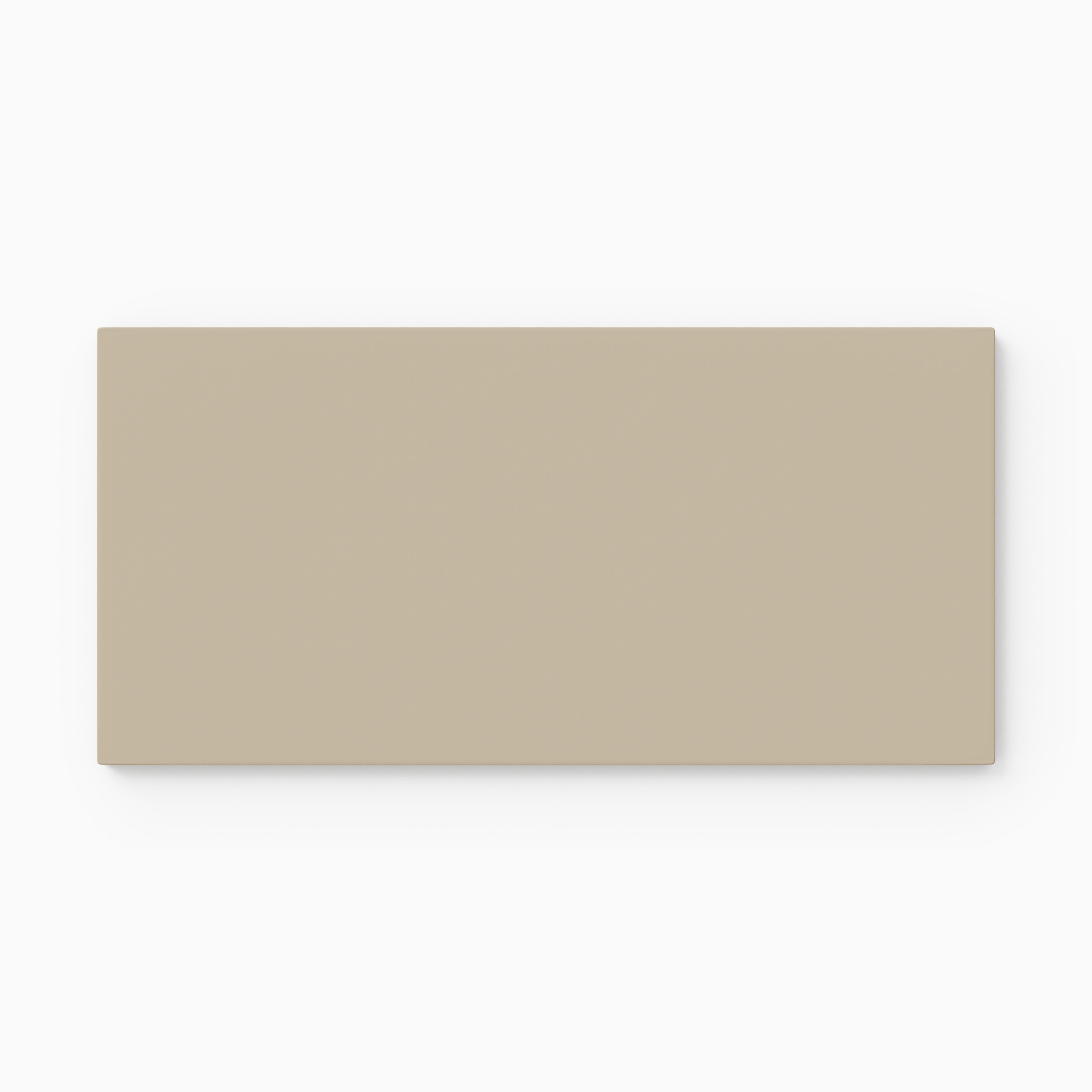 4x8 Natural Press Ceramic Tile in Morel Matte