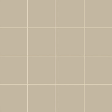 6x6 Natural Press Ceramic Tile in Morel Matte