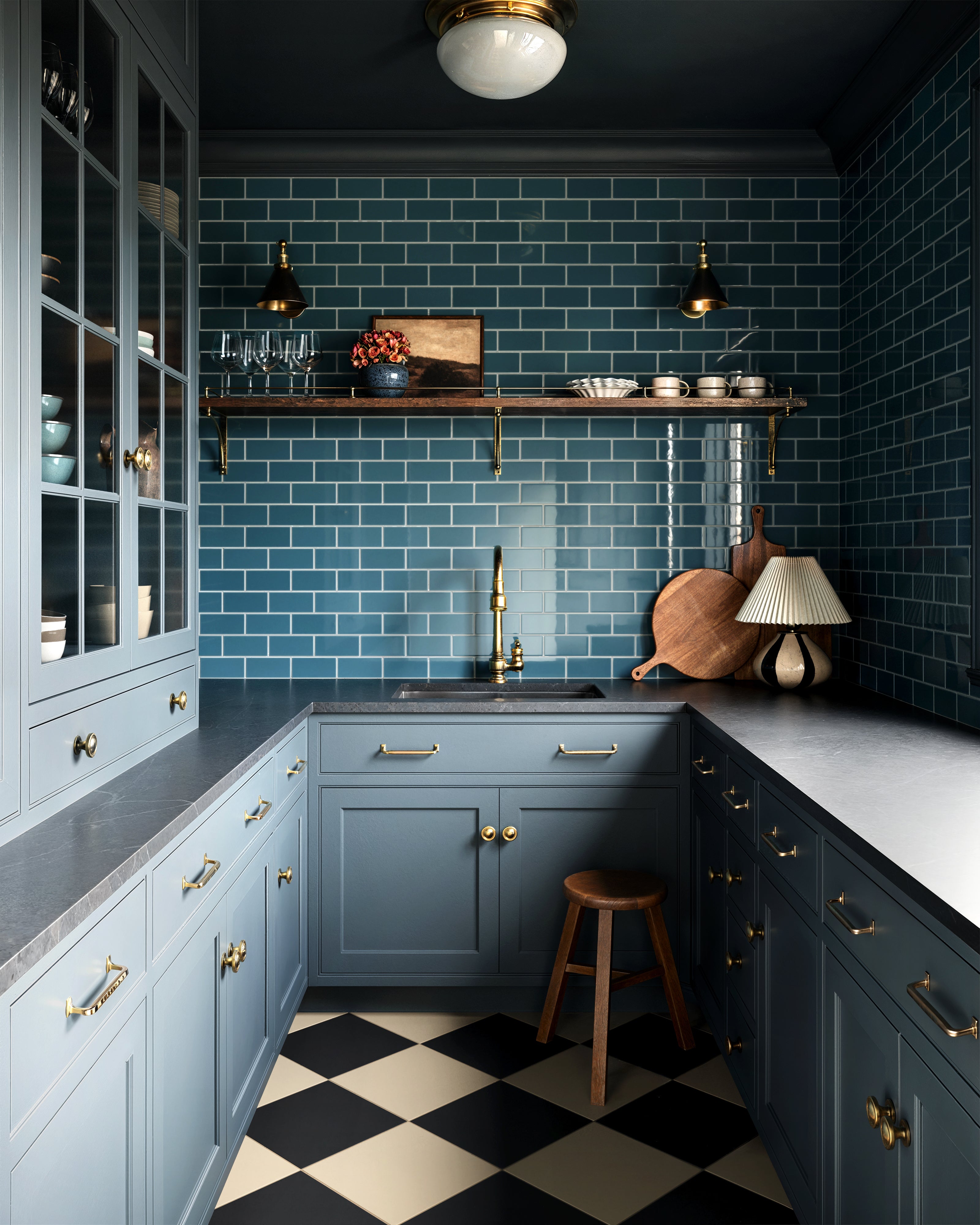 3x6 Natural Press Ceramic Tile in King Tide Gloss