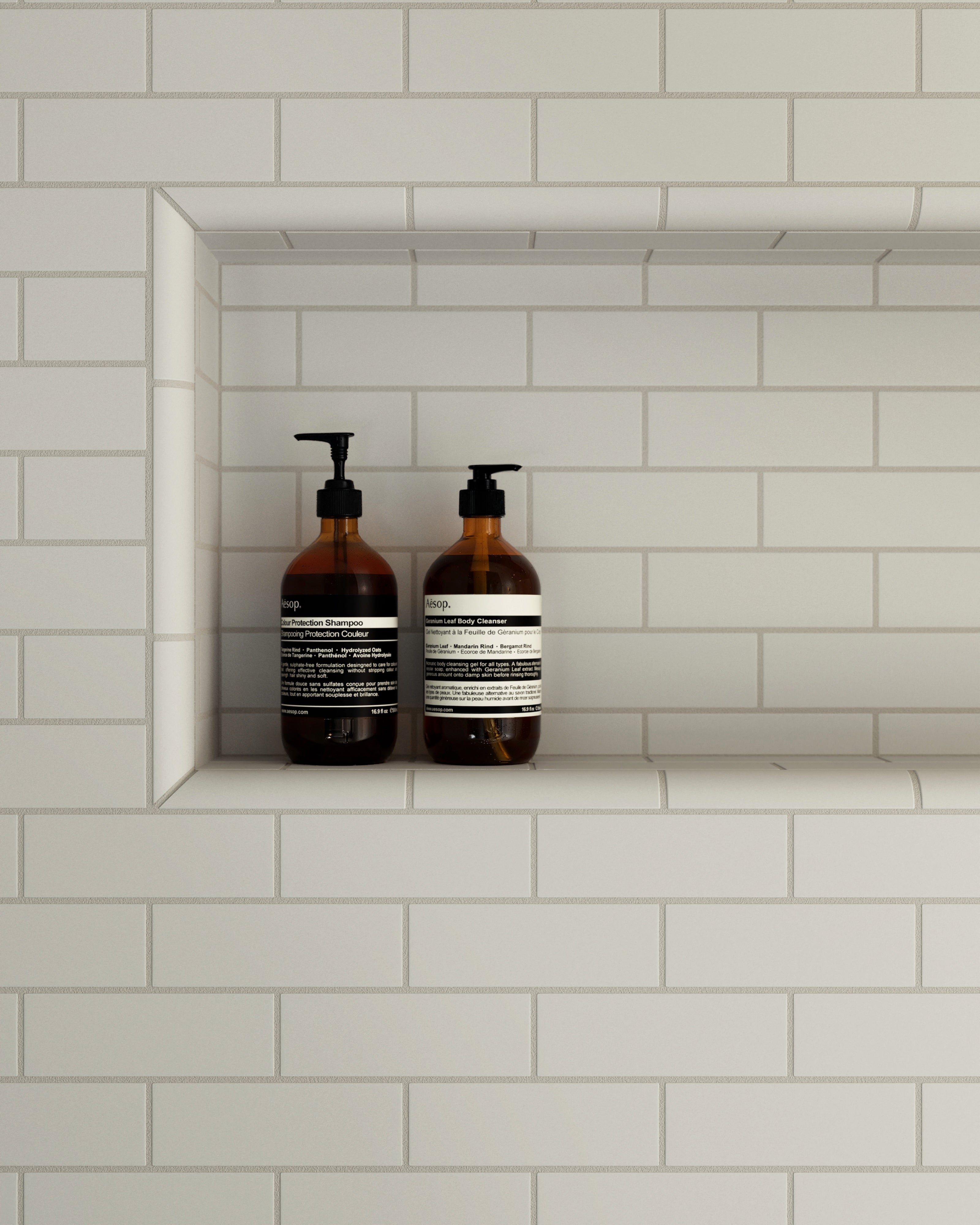 2x6 Natural Press Ceramic Tile in Salt Creek Matte