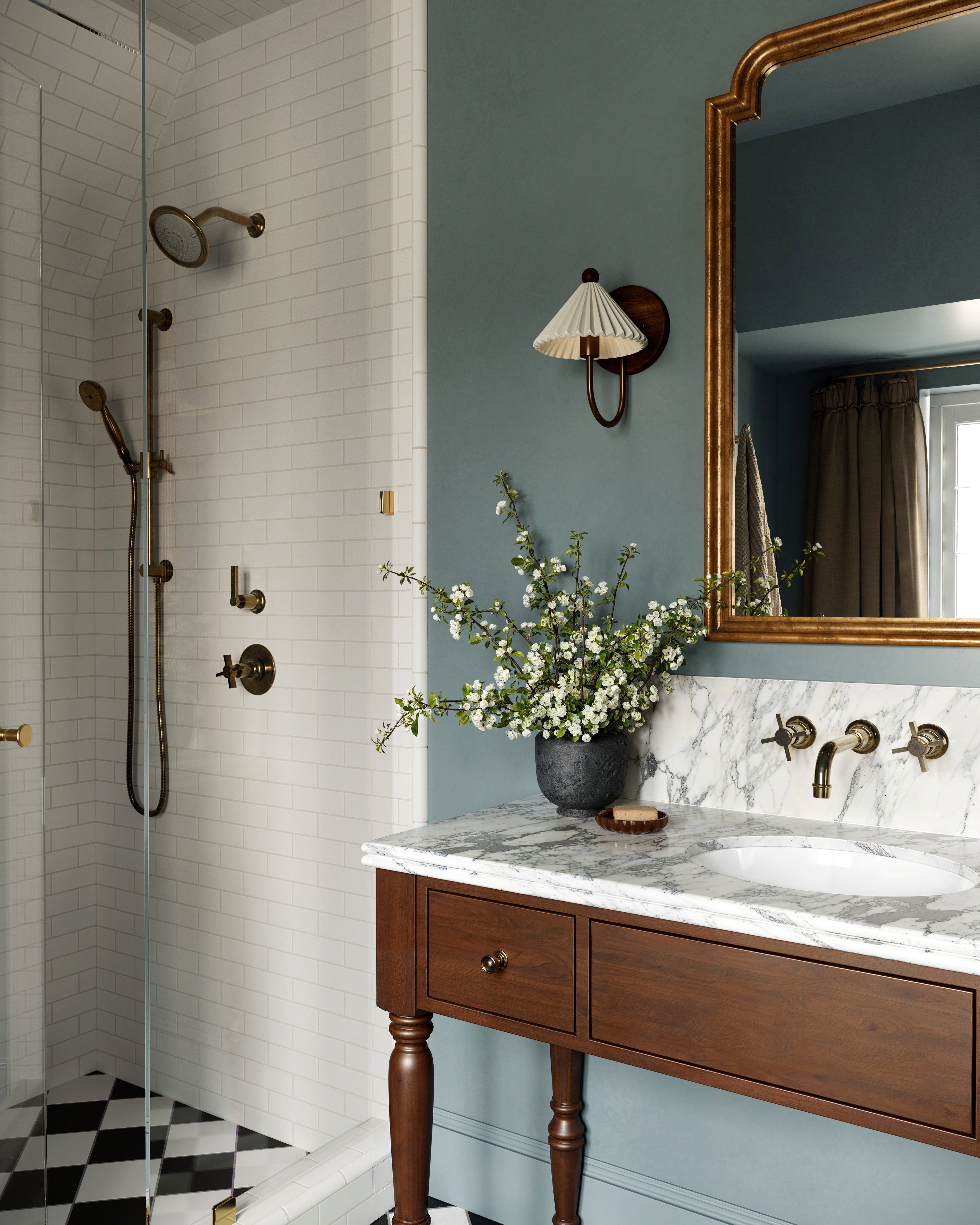 2x6 Natural Press Ceramic Tile in Salt Creek Matte