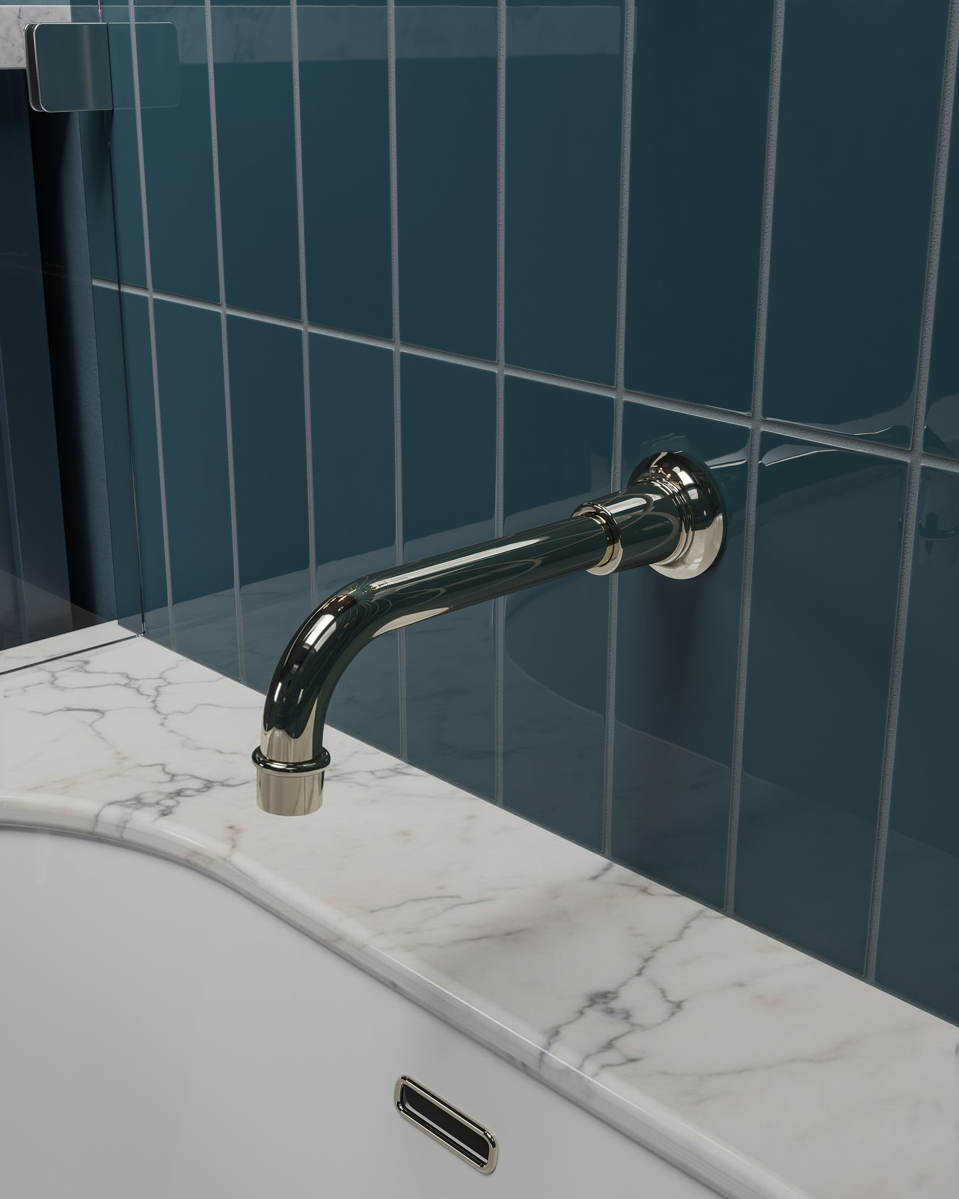 Emerson Pressure Balance Tub/ Shower - Lever Handle in Polished Nickel