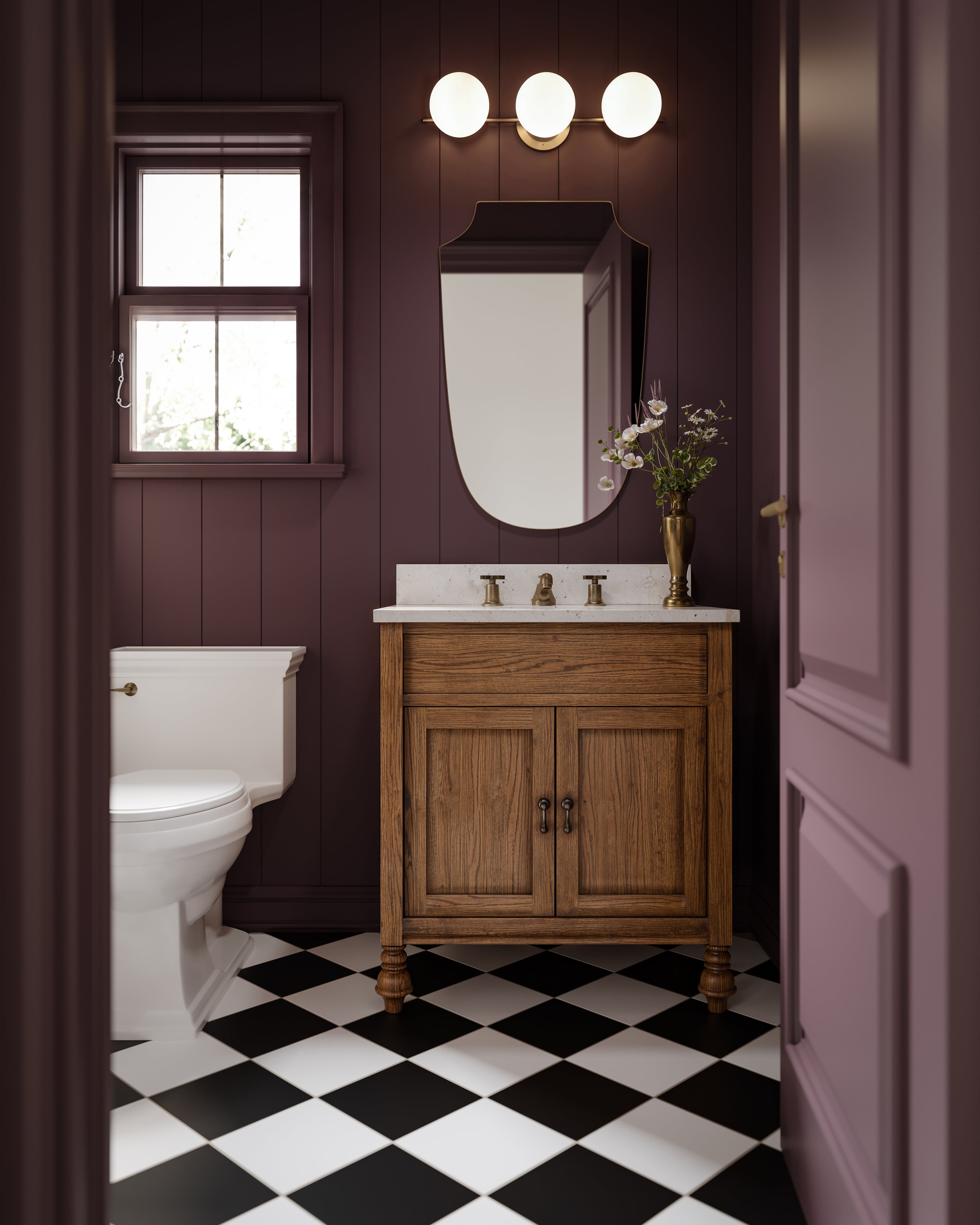 8x8 Natural Press Ceramic Tile in Salt Creek Matte