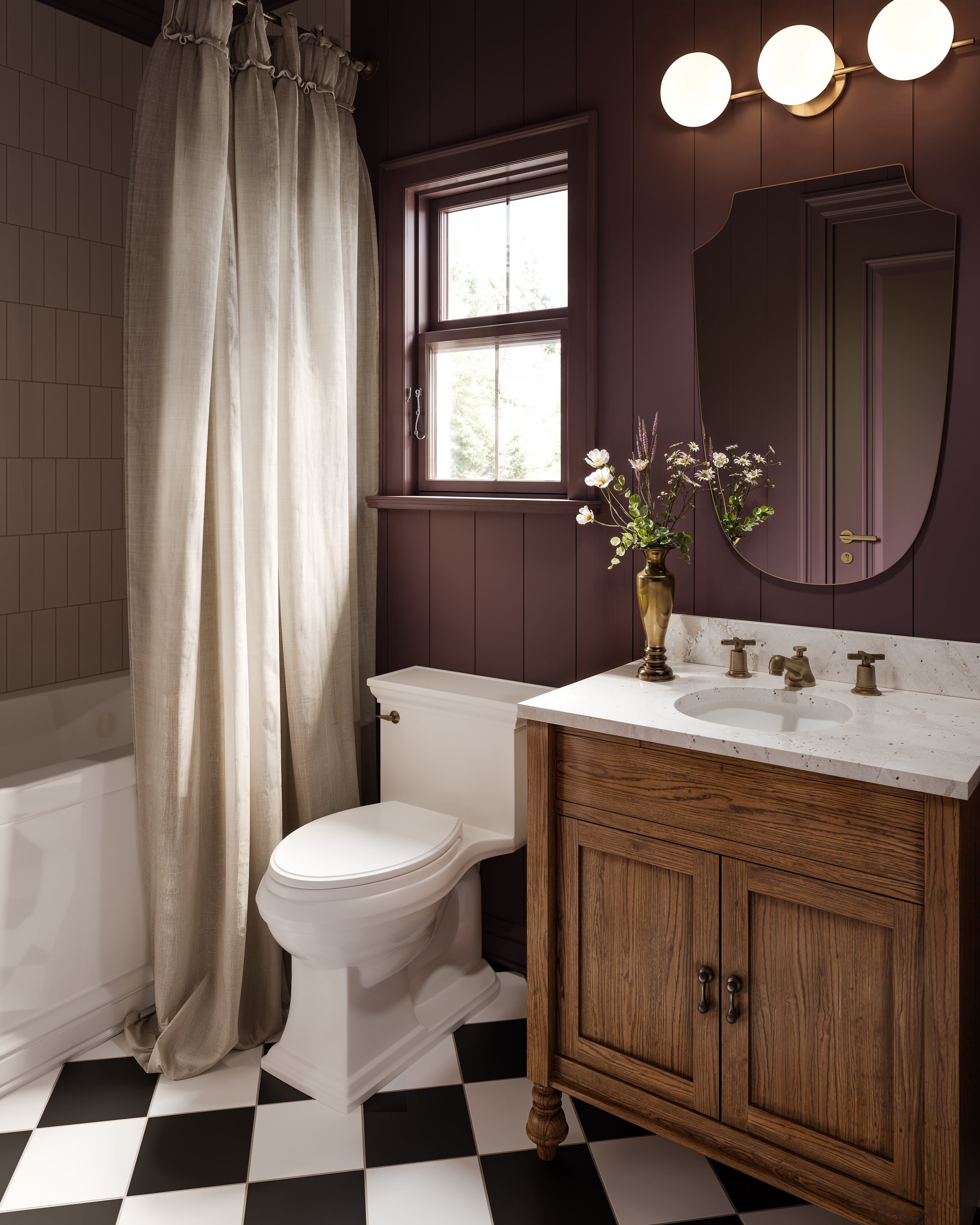 8x8 Natural Press Ceramic Tile in Salt Creek Matte