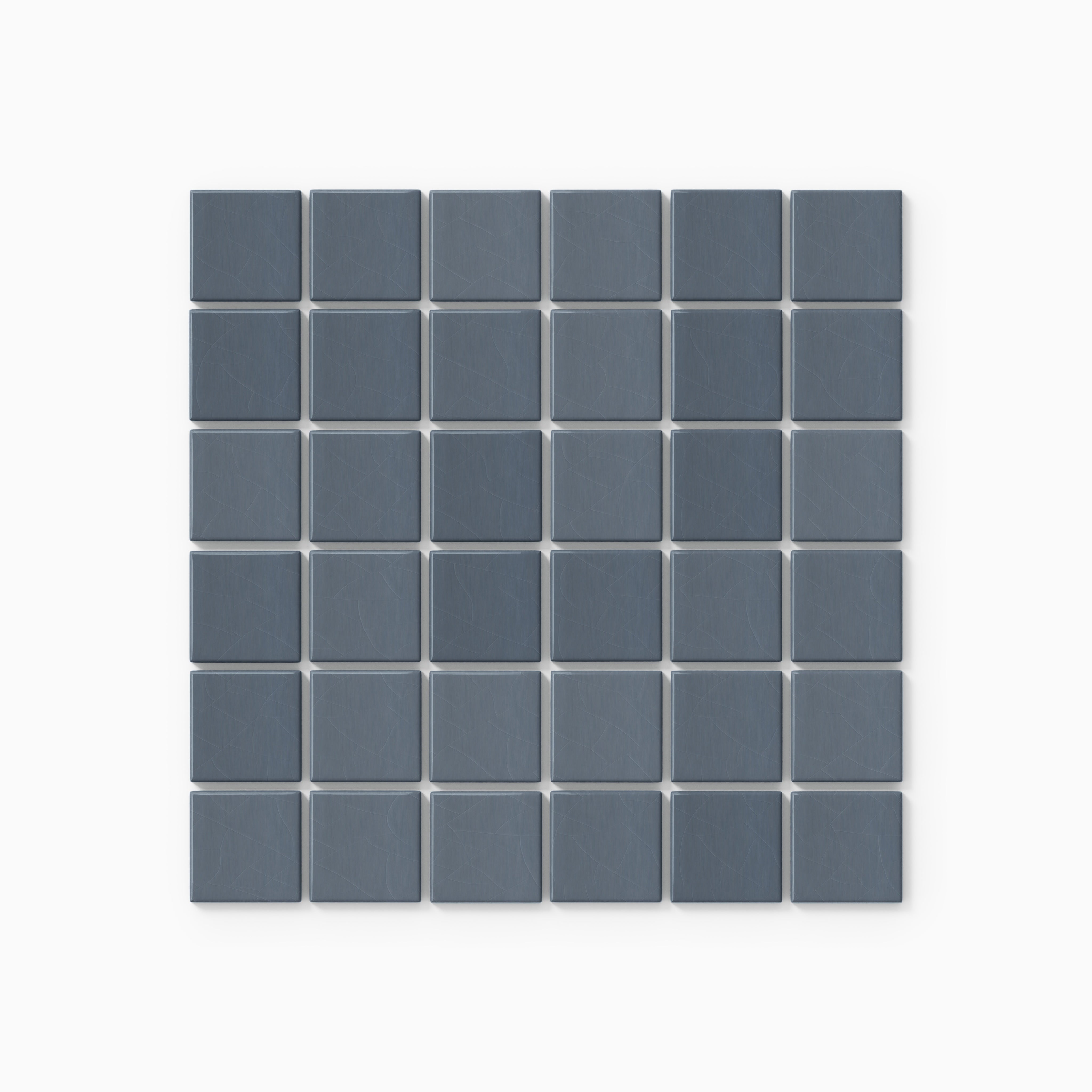 Nautical 2x2 Straight Set Sheeted Gloss Original Ceramic Tile