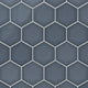 6" Hexagon Original Ceramic Tile in Nautical Gloss