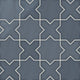 Star & Cross Original Ceramic Tile in Nautical Gloss