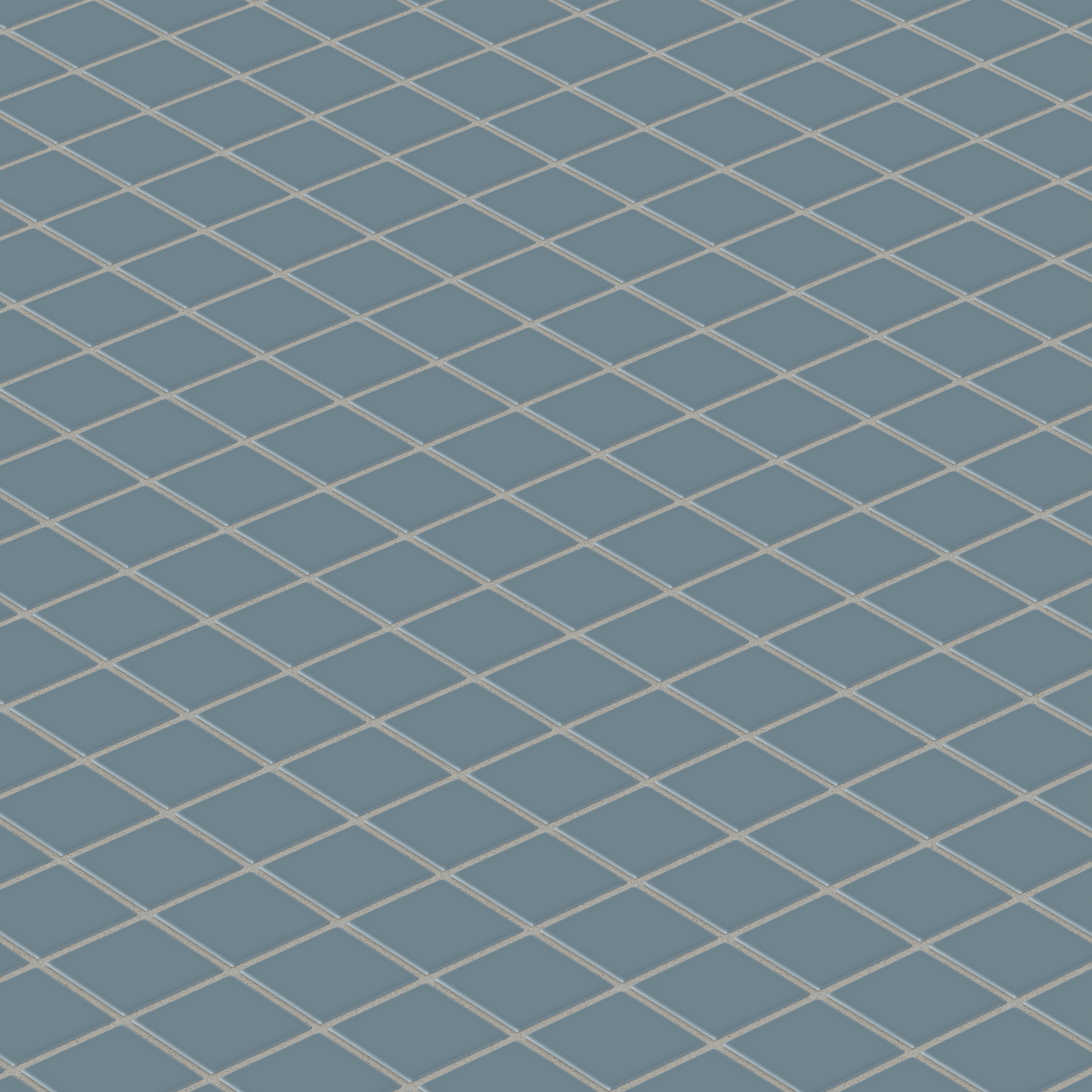 2x2 Straight Set Sheeted Original Ceramic Mosaic Tile in Nautical Matte