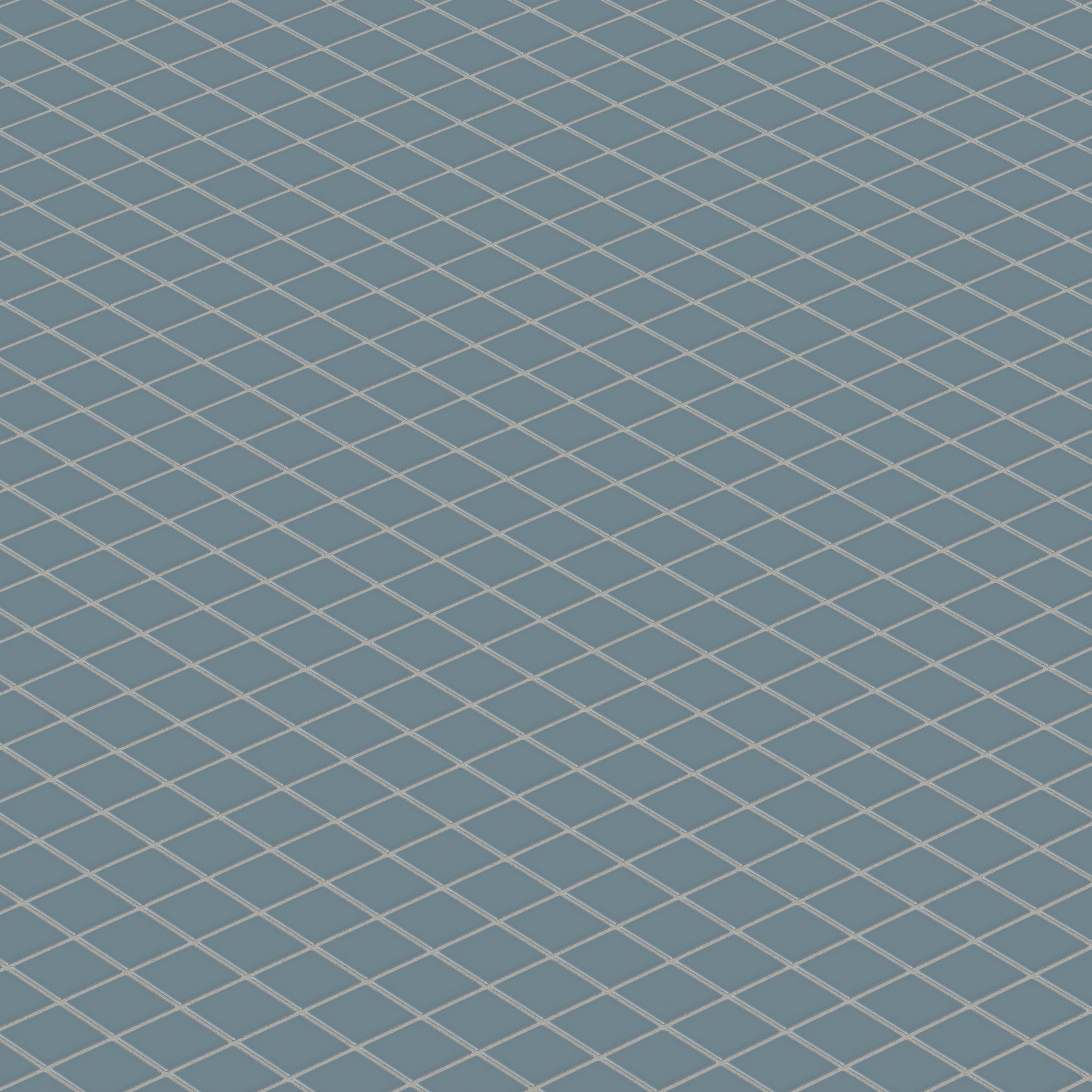 2x2 Straight Set Sheeted Original Ceramic Mosaic Tile in Nautical Matte