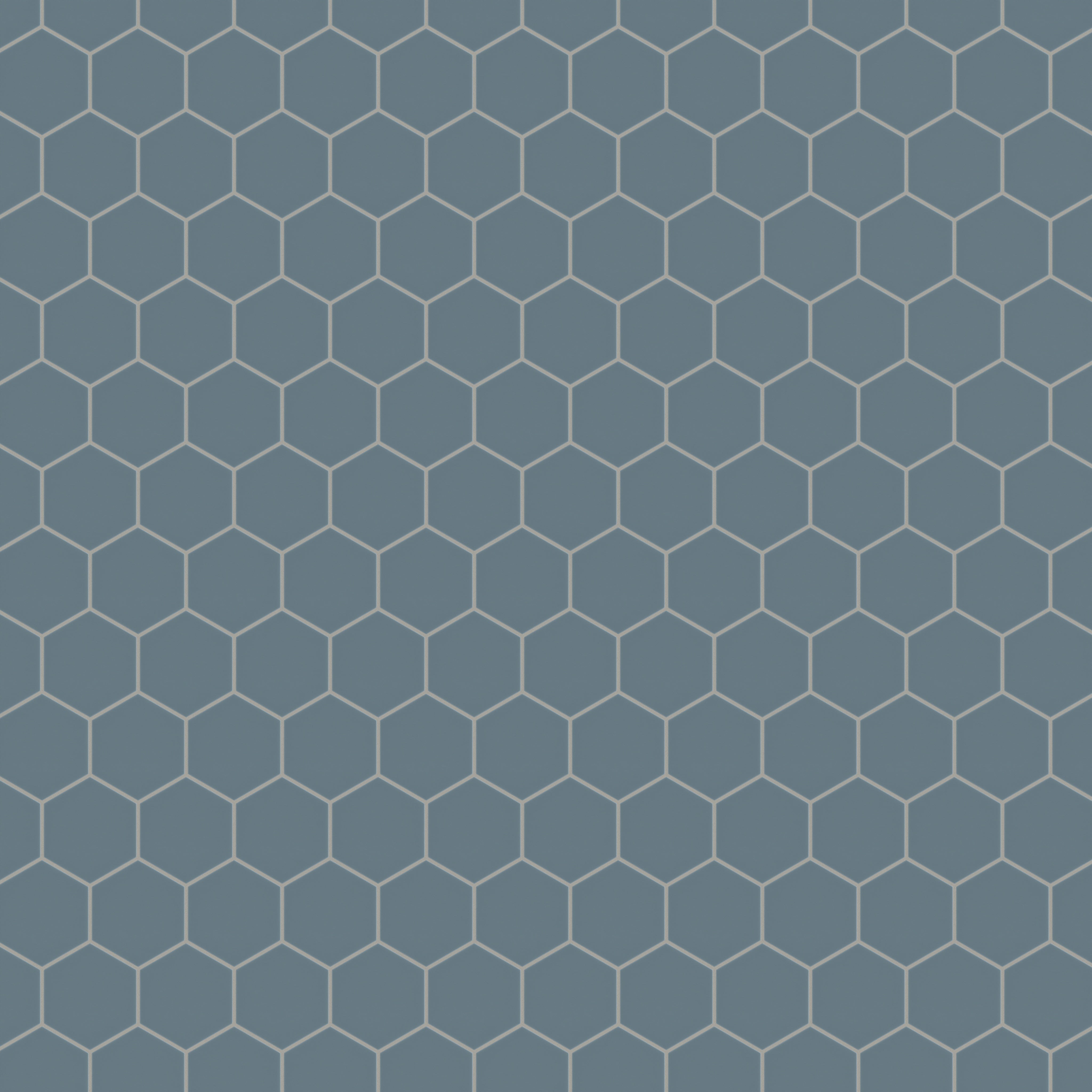 6" Hexagon Original Ceramic Tile in Nautical Matte