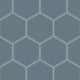 8" Hexagon Original Ceramic Tile in Nautical Matte