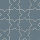 Star & Cross Original Ceramic Tile in Nautical Matte