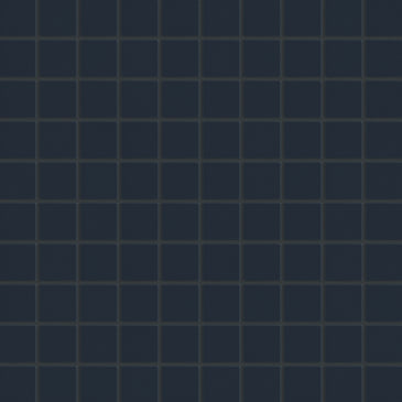 2x2 Straight Set Sheeted Original Ceramic Mosaic Tile in Navy Blue Matte