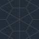 Hexite Original Ceramic Tile in Navy Blue Matte