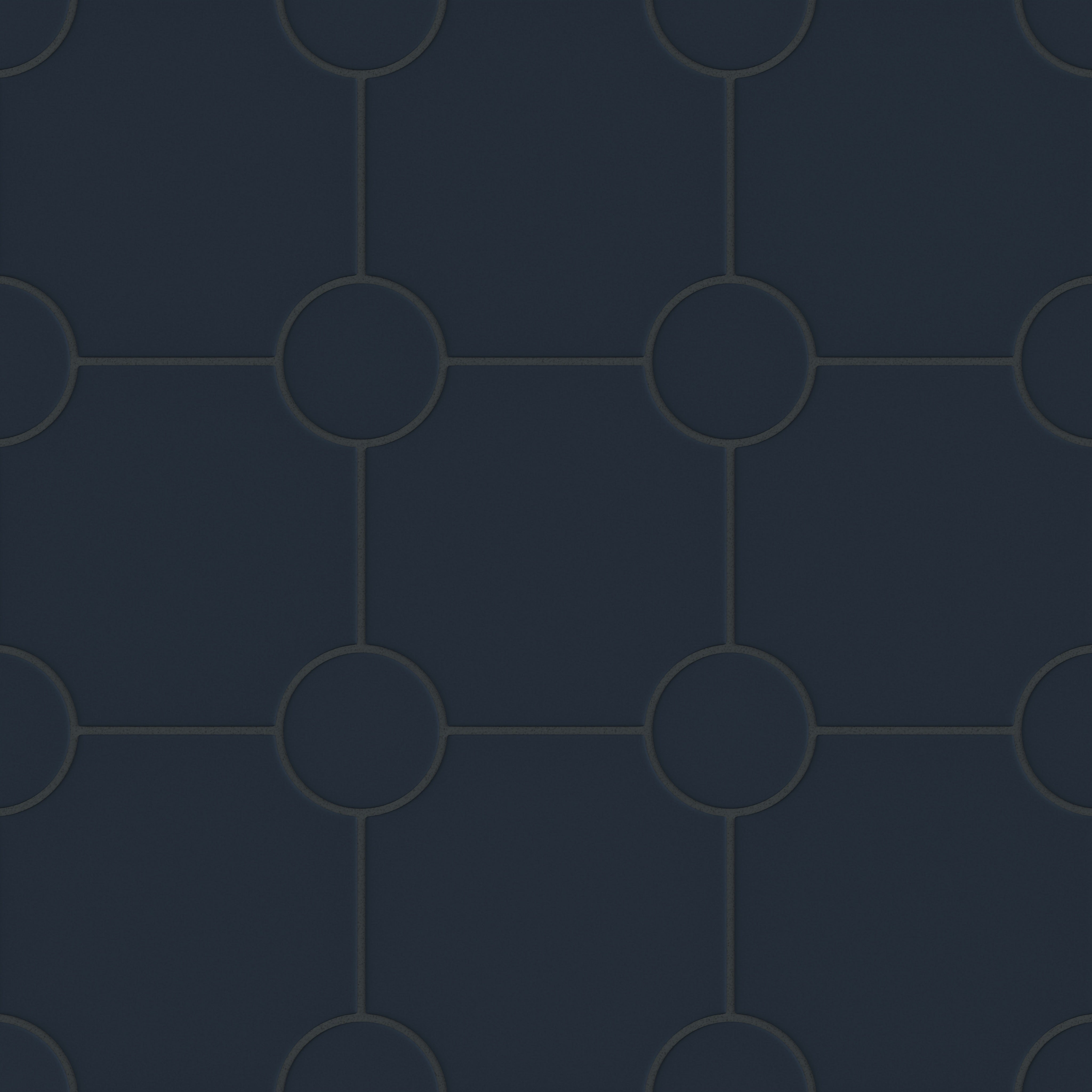 Portico Original Ceramic Tile in Navy Blue Matte