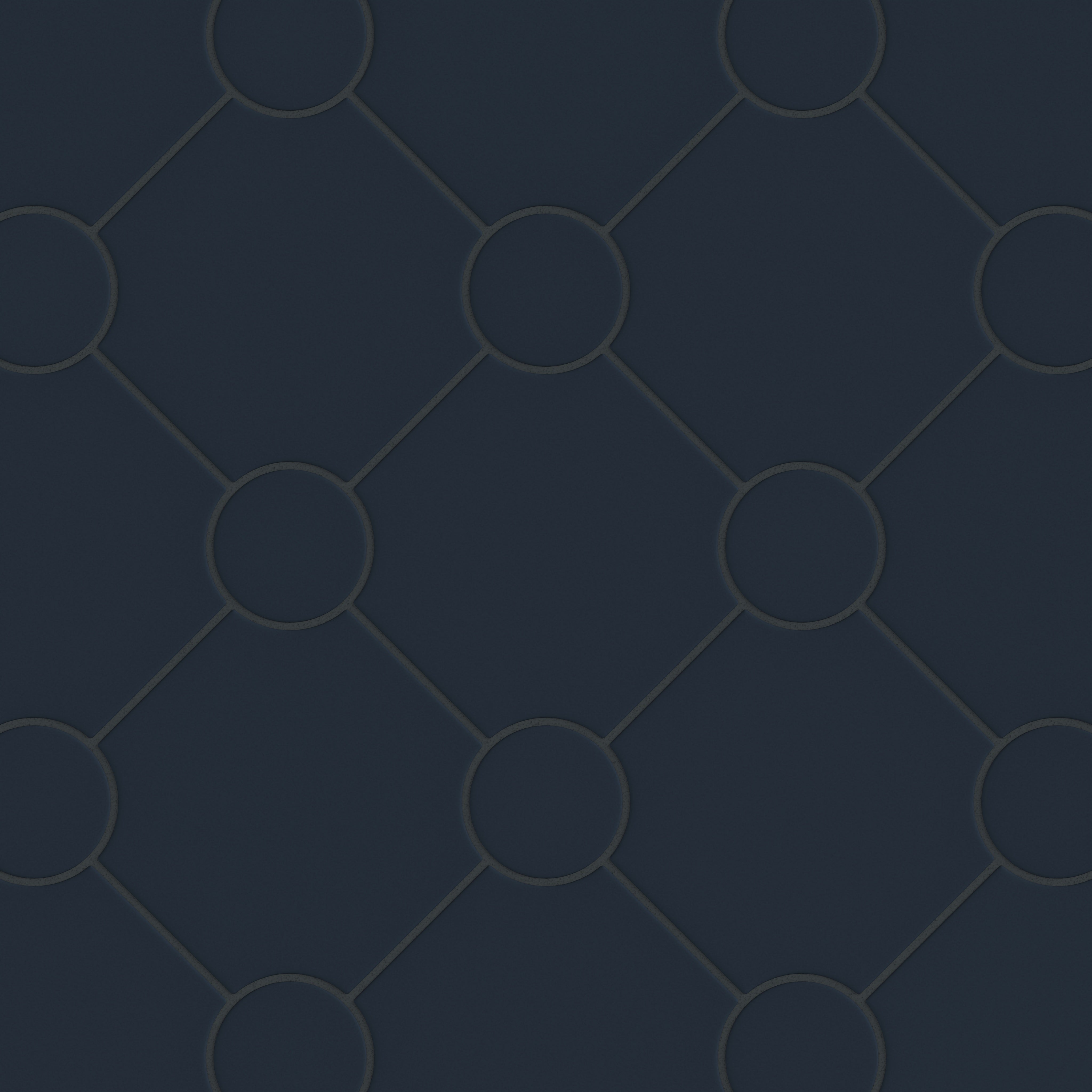 Portico Original Ceramic Tile in Navy Blue Matte
