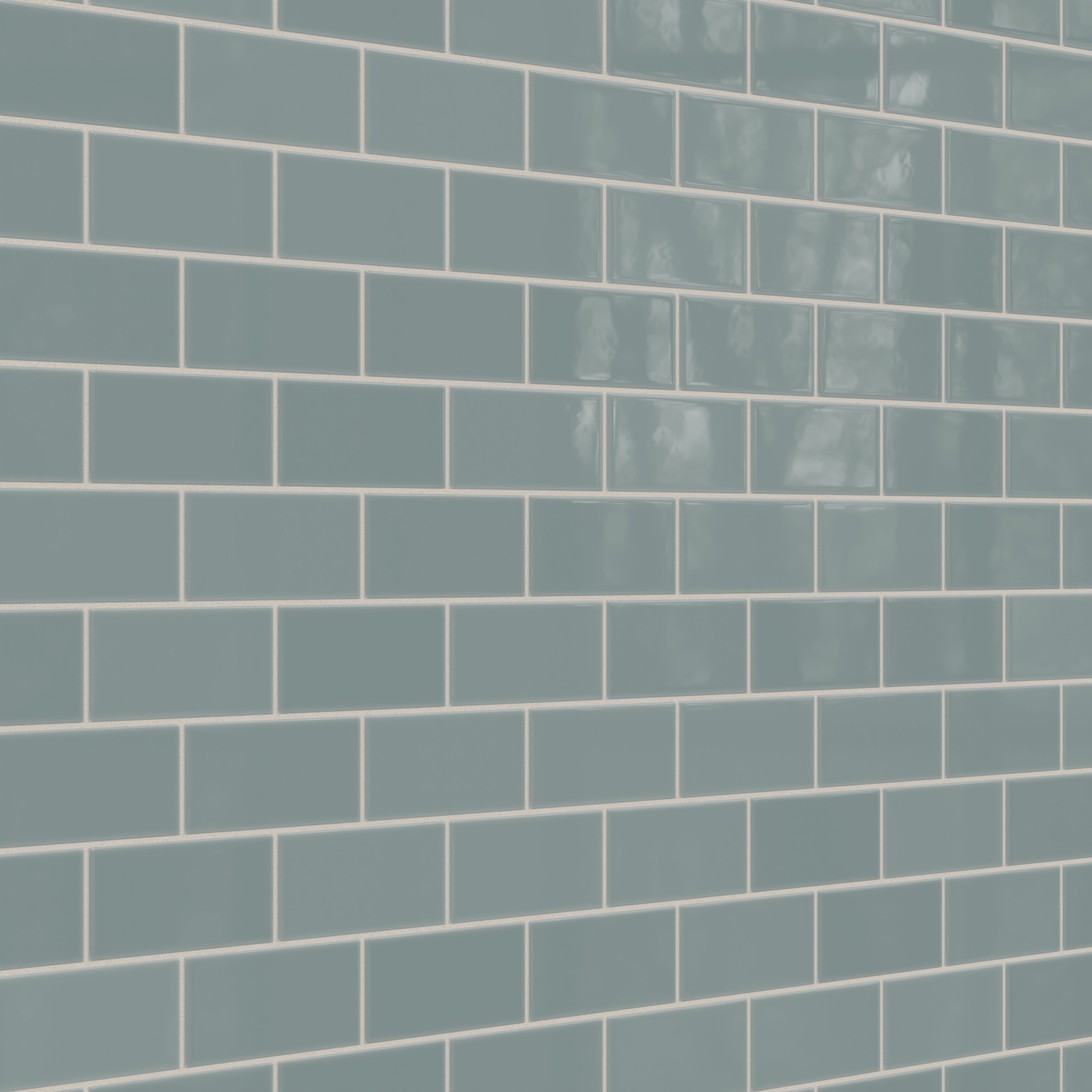 3x6 Natural Press Ceramic Tile in North Fork Gloss