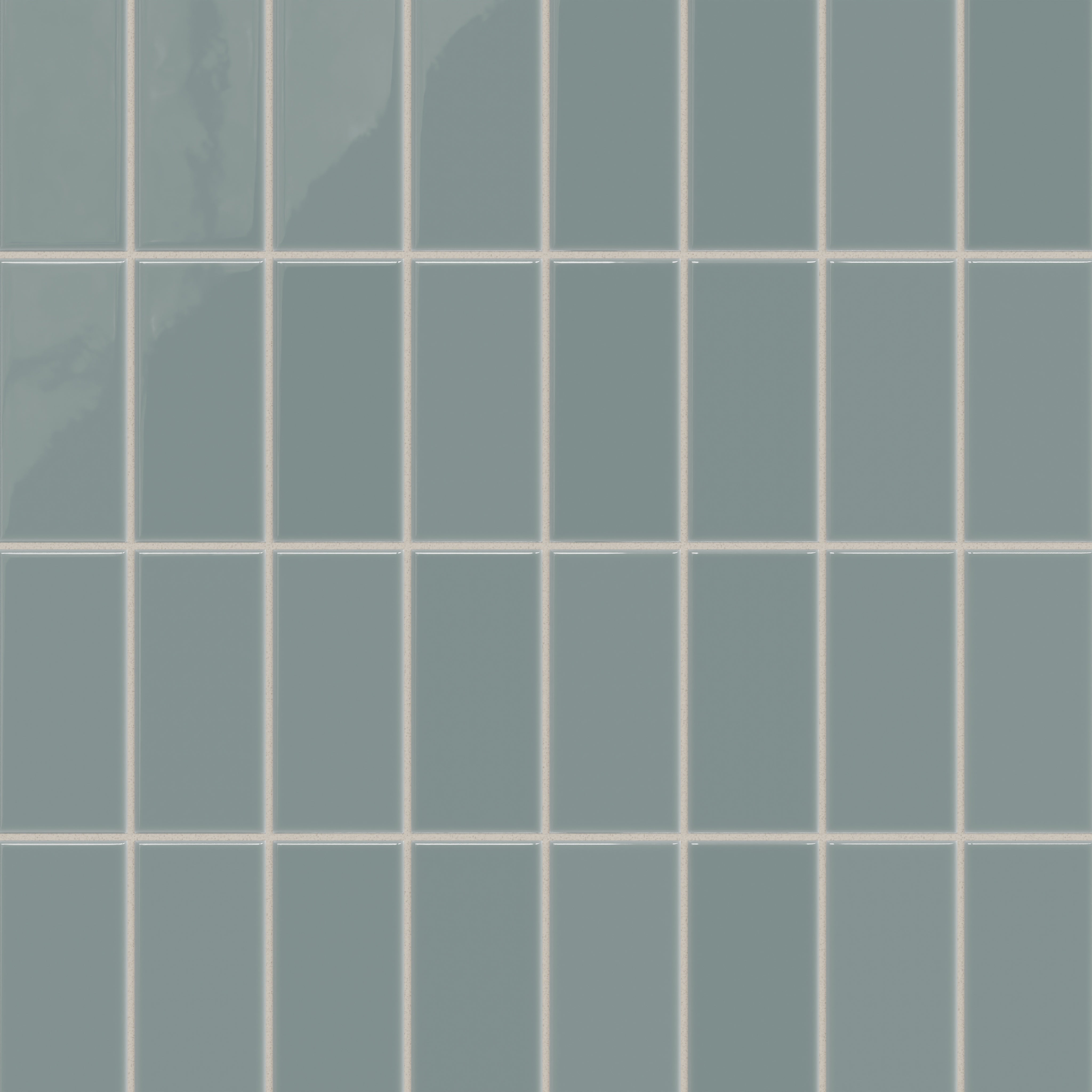 North Fork 3x6 Gloss Natural Press Ceramic Tile - Fireclay Tile