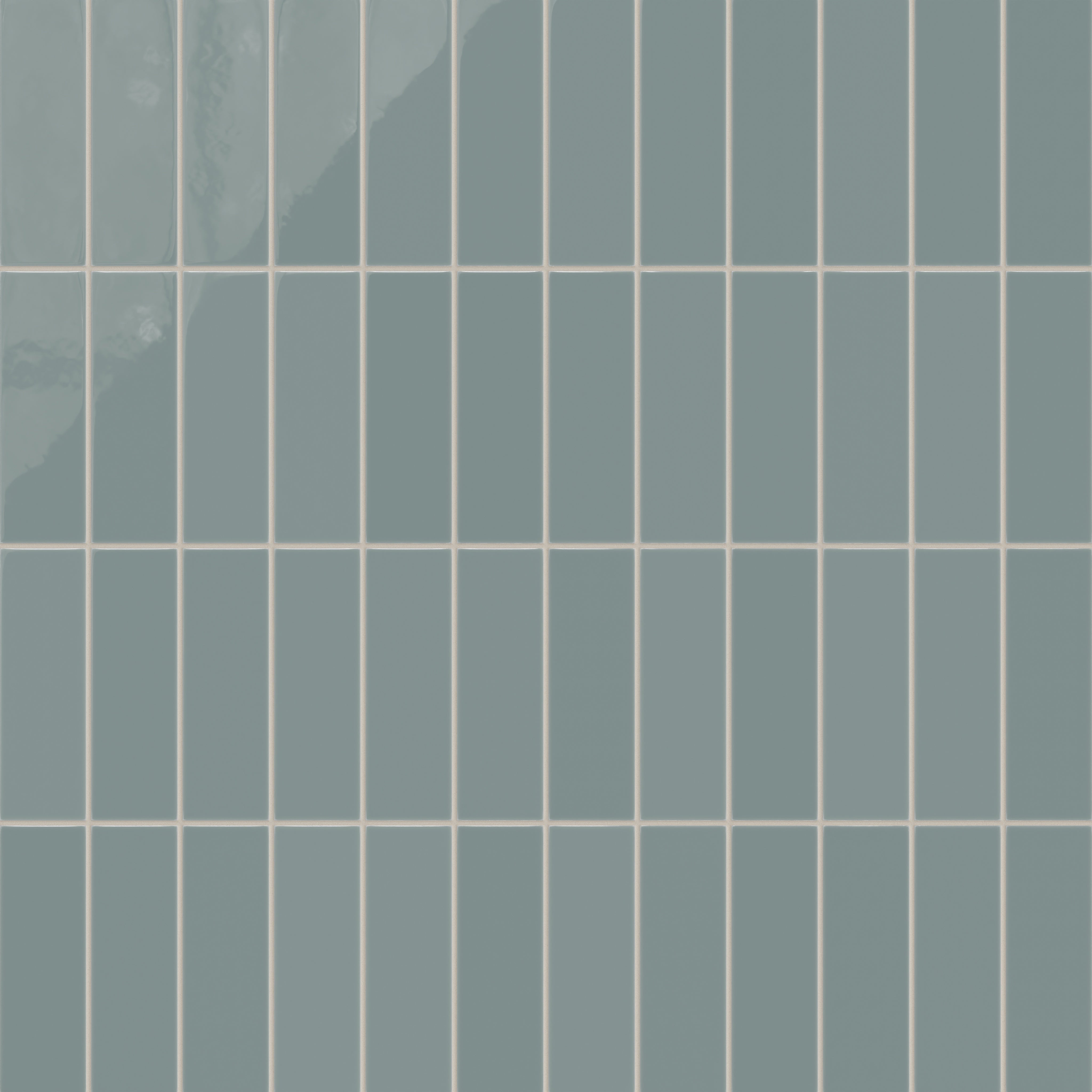 3x9 Natural Press Ceramic Tile in North Fork Gloss