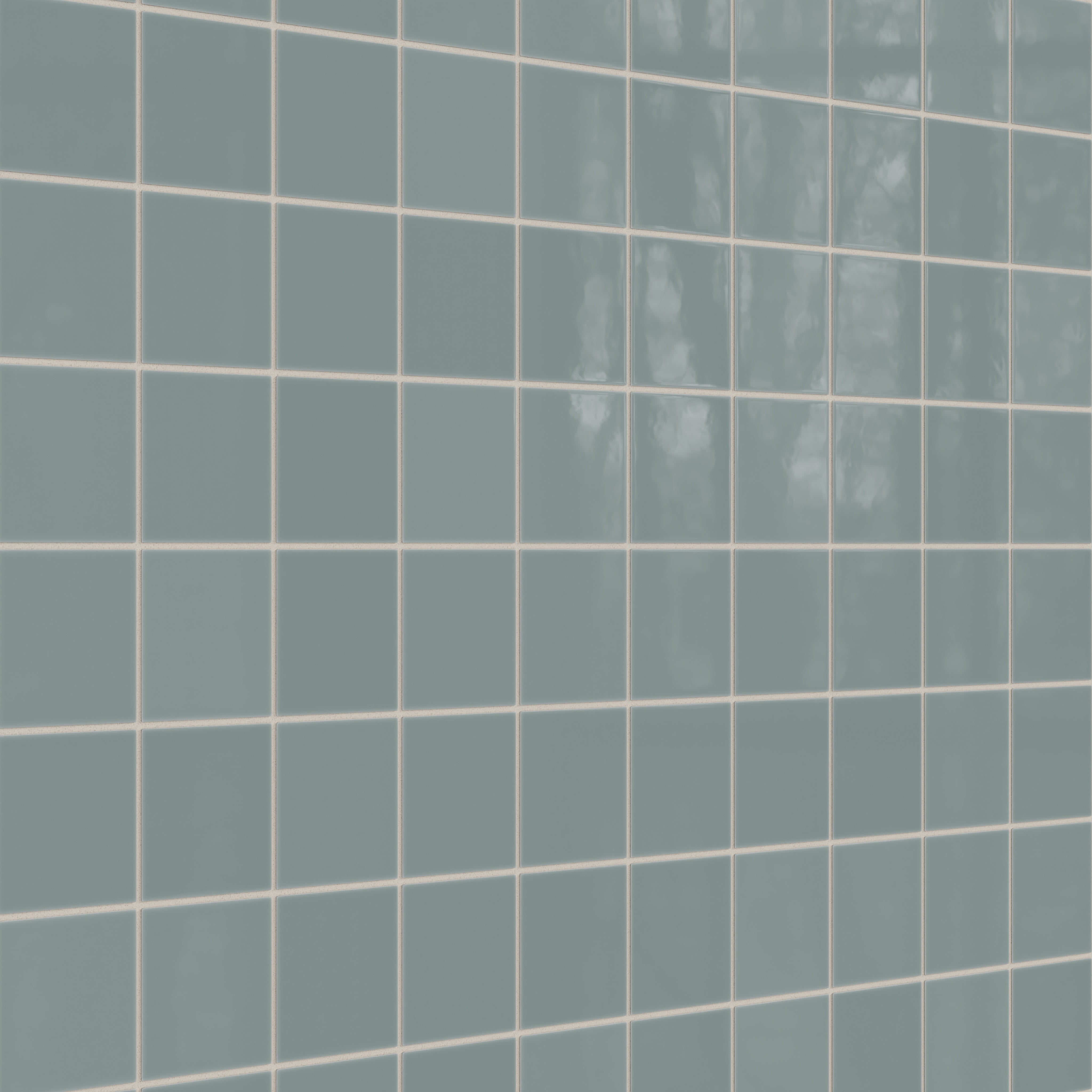 4x4 Natural Press Ceramic Tile in North Fork Gloss