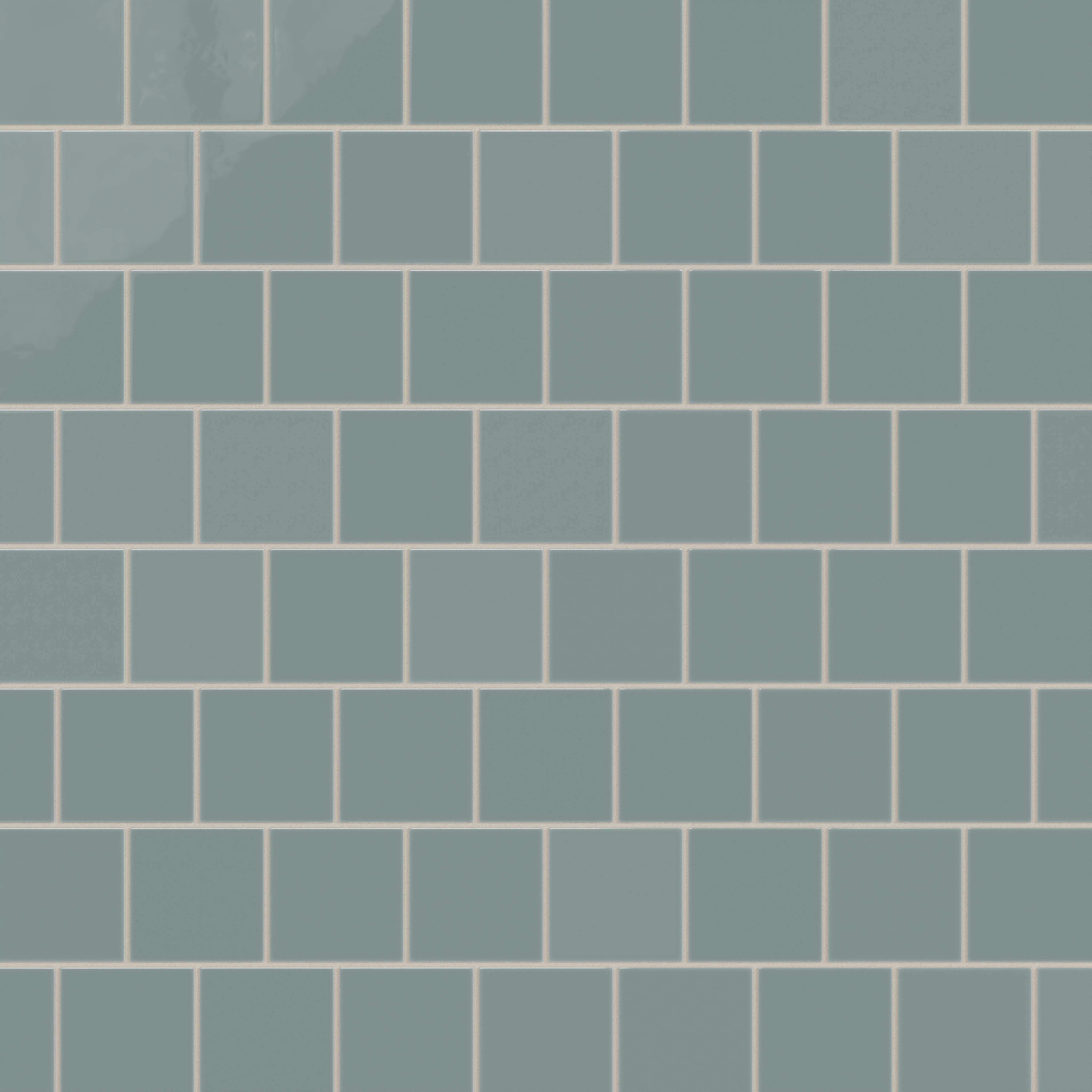4x4 Natural Press Ceramic Tile in North Fork Gloss