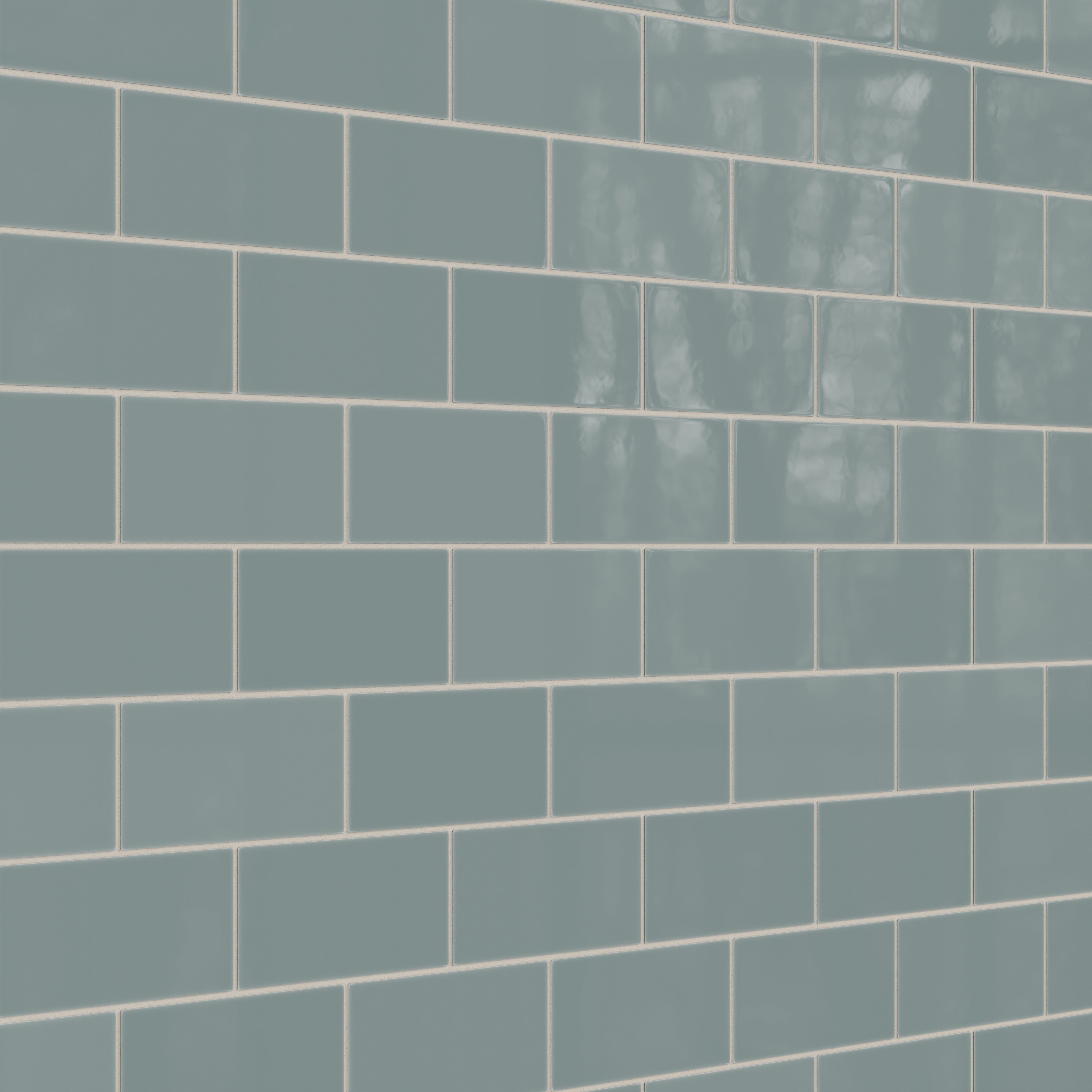 4x8 Natural Press Ceramic Tile in North Fork Gloss
