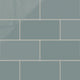 6x12 Natural Press Ceramic Tile in North Fork Gloss
