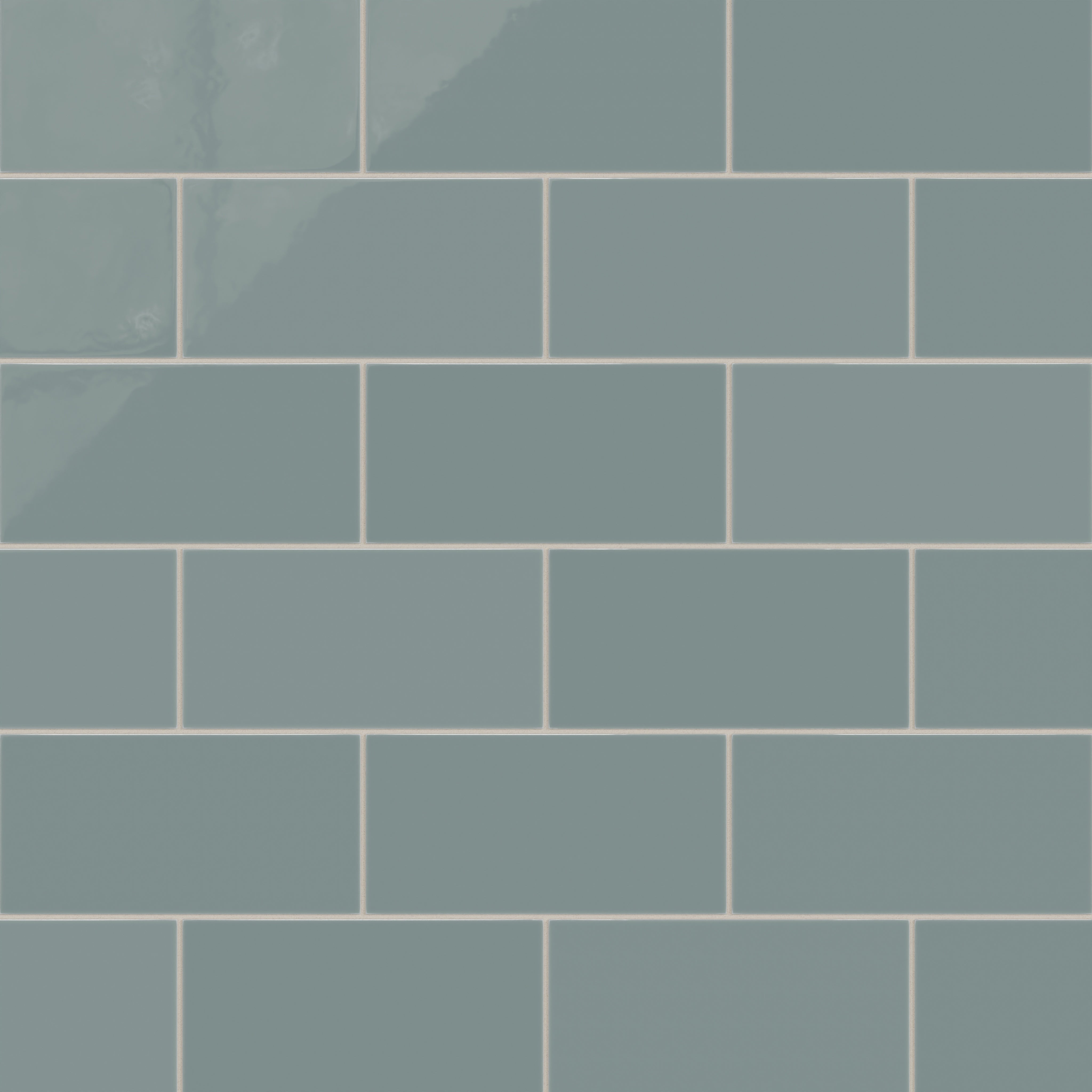 6x12 Natural Press Ceramic Tile in North Fork Gloss