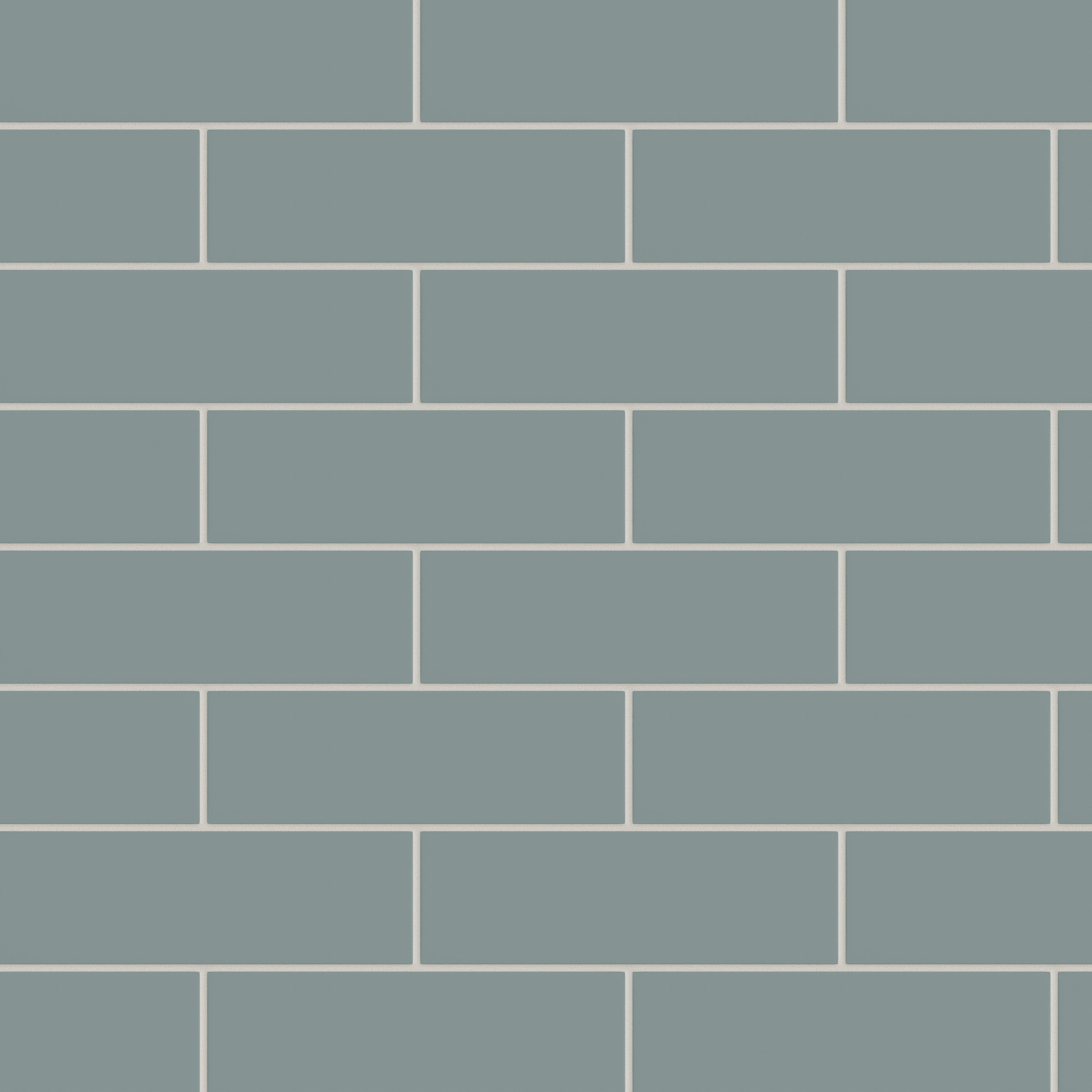 3x9 Natural Press Ceramic Tile in North Fork Matte