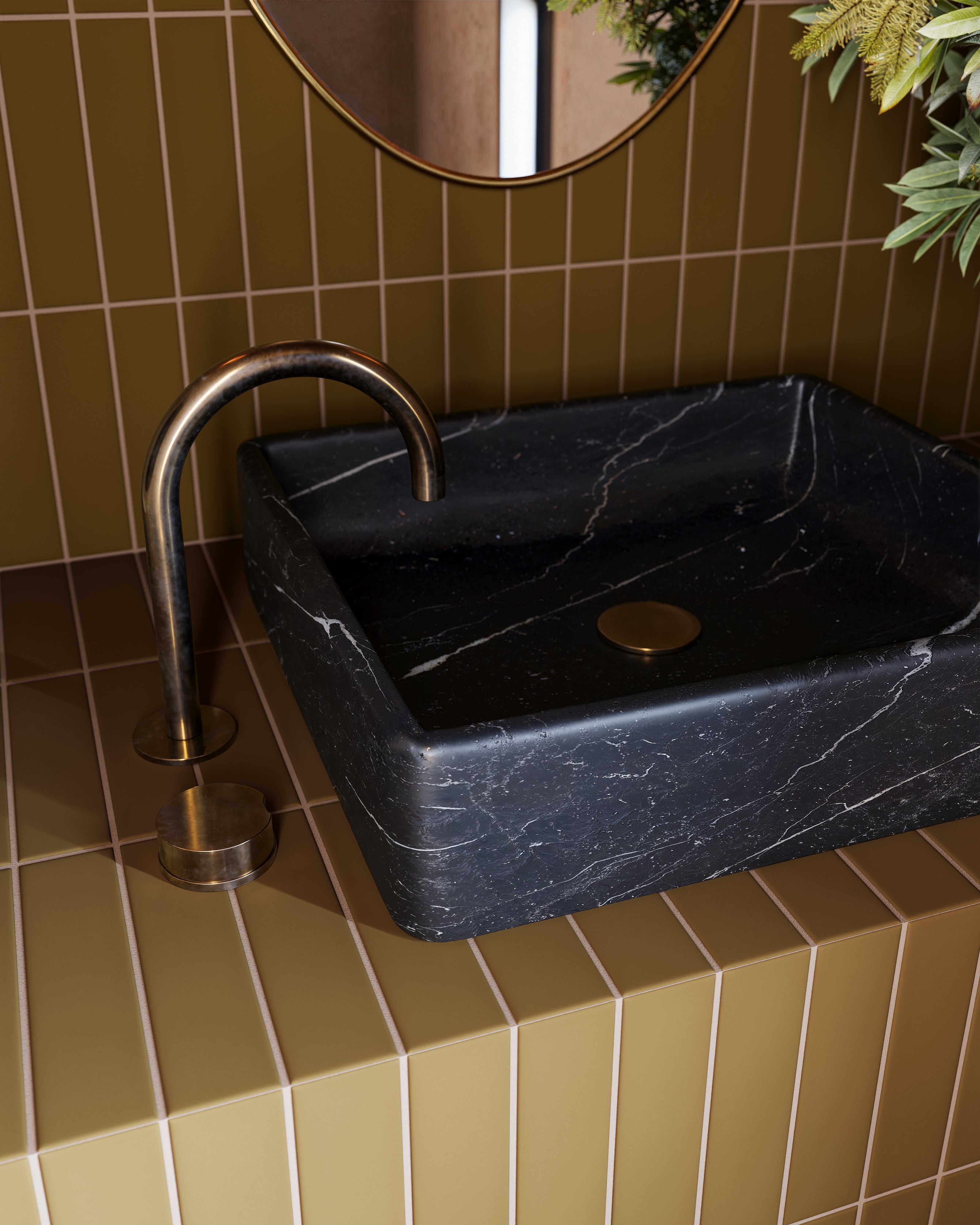 2x8 Original Ceramic Tile in Chaparral Matte
