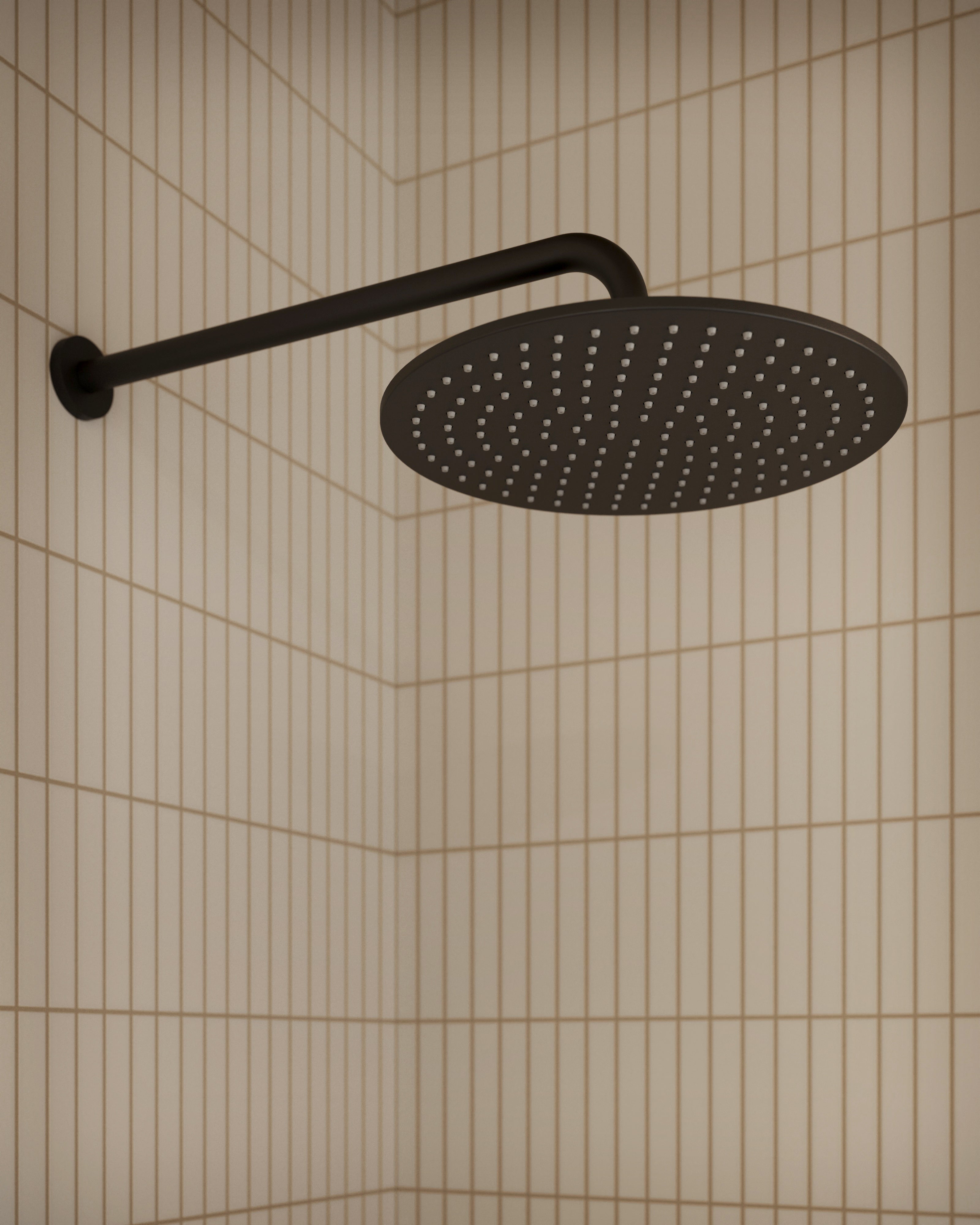 Contour & Foundry 90-Degree 16" Shower Arm with Flange in Oil Rubbed Bronze
